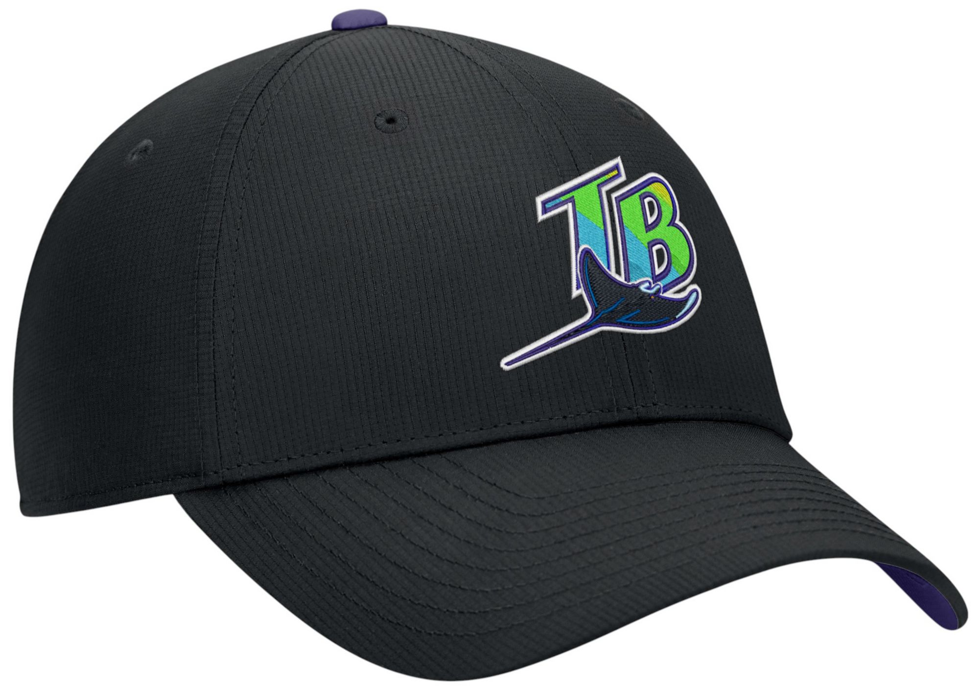 Nike Adult Tampa Bay Rays Black Cooperstown Club Cap product image