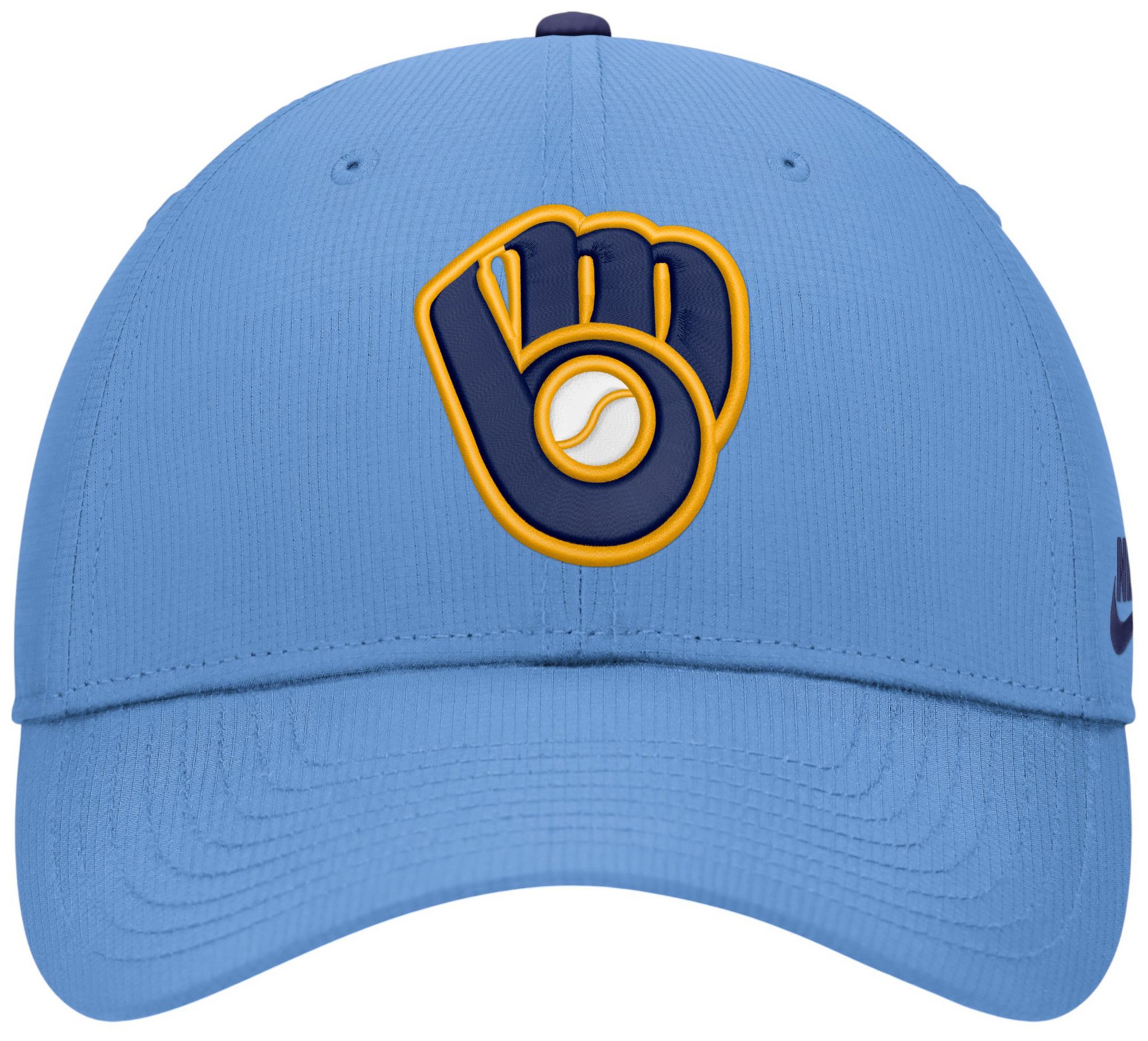 Nike Adult Milwaukee Brewers Light Blue Cooperstown Club Cap product image