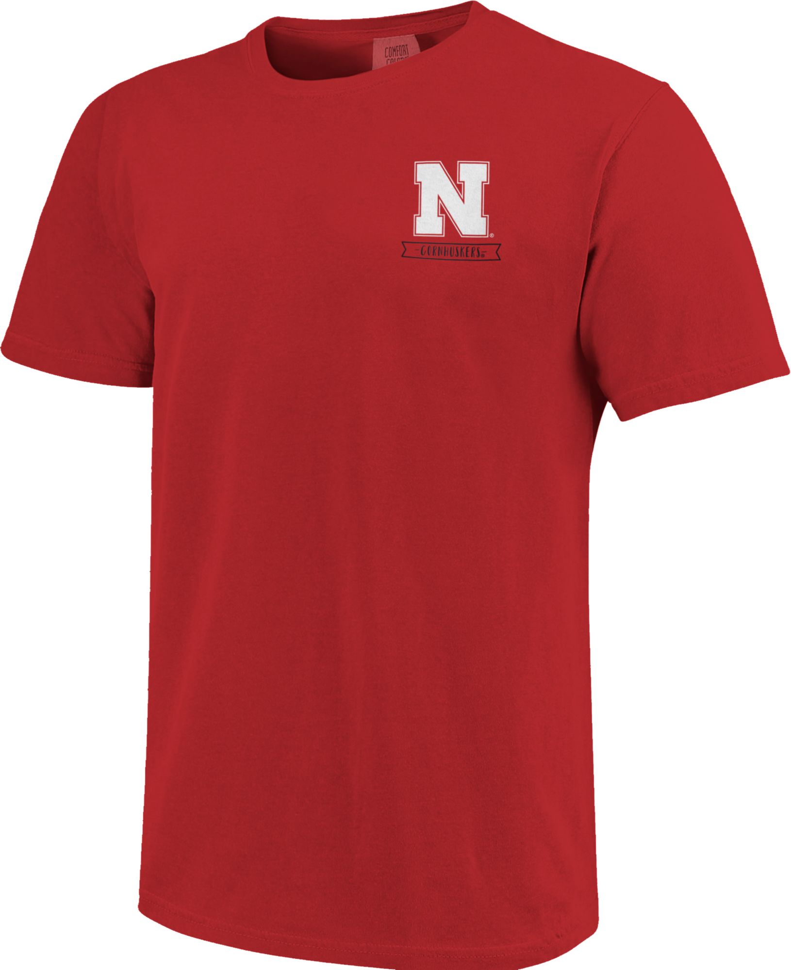 Image One Men's Nebraska Cornhuskers Scarlet Americana State T-Shirt product image