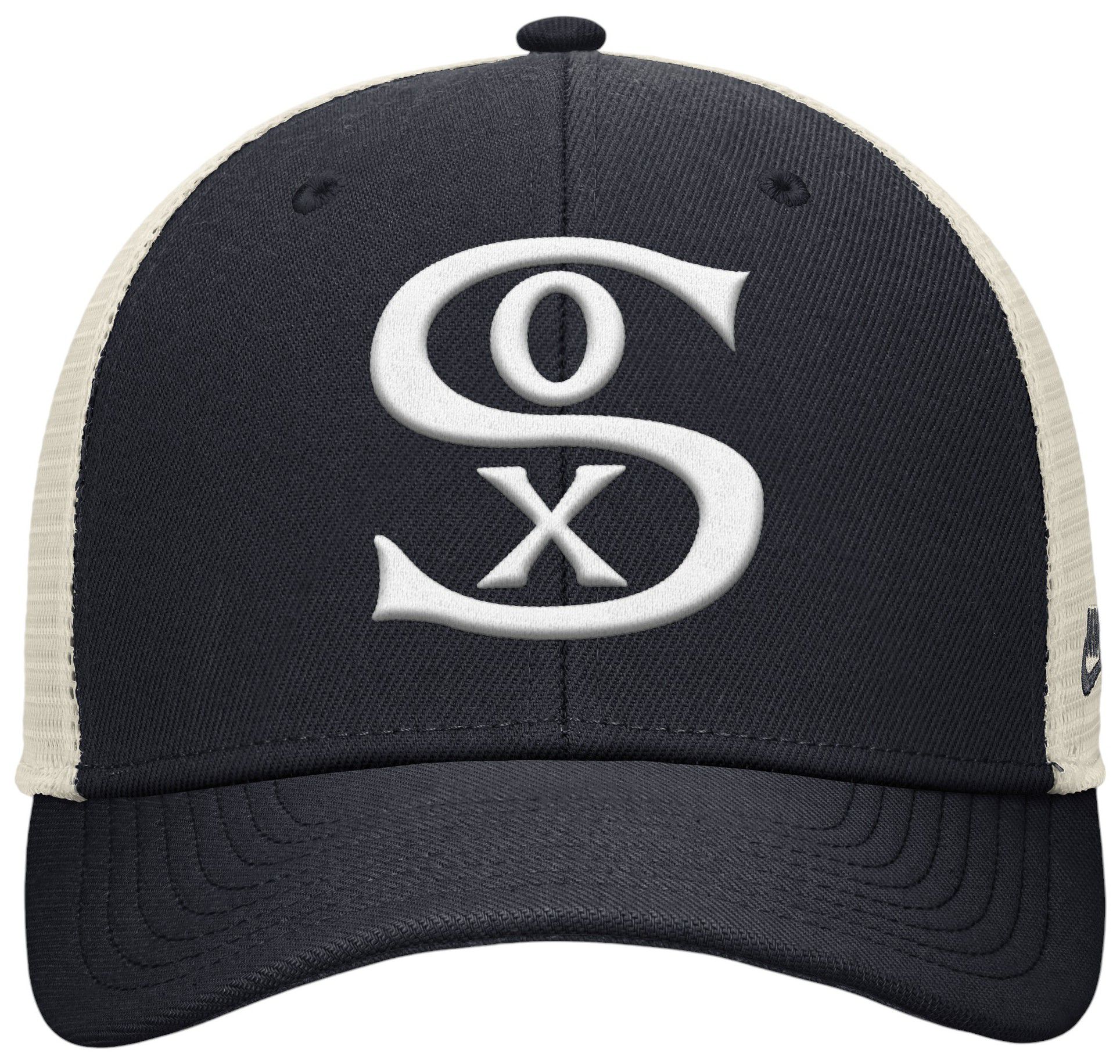 Nike Adult Chicago White Sox Blue Cooperstown Club Adjustable Trucker Hat product image