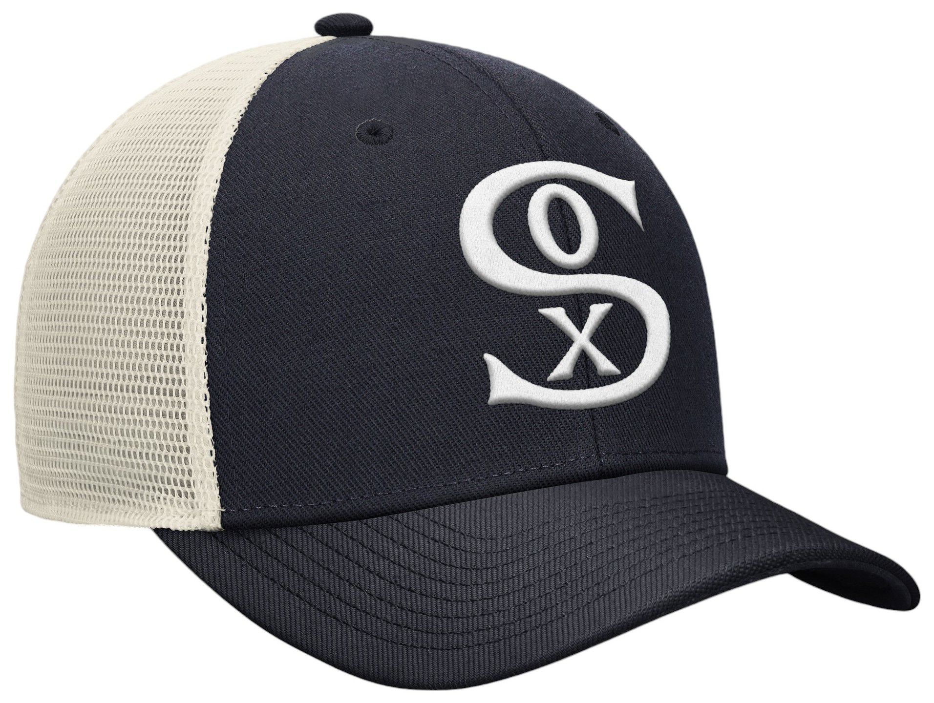 Nike Adult Chicago White Sox Blue Cooperstown Club Adjustable Trucker Hat product image