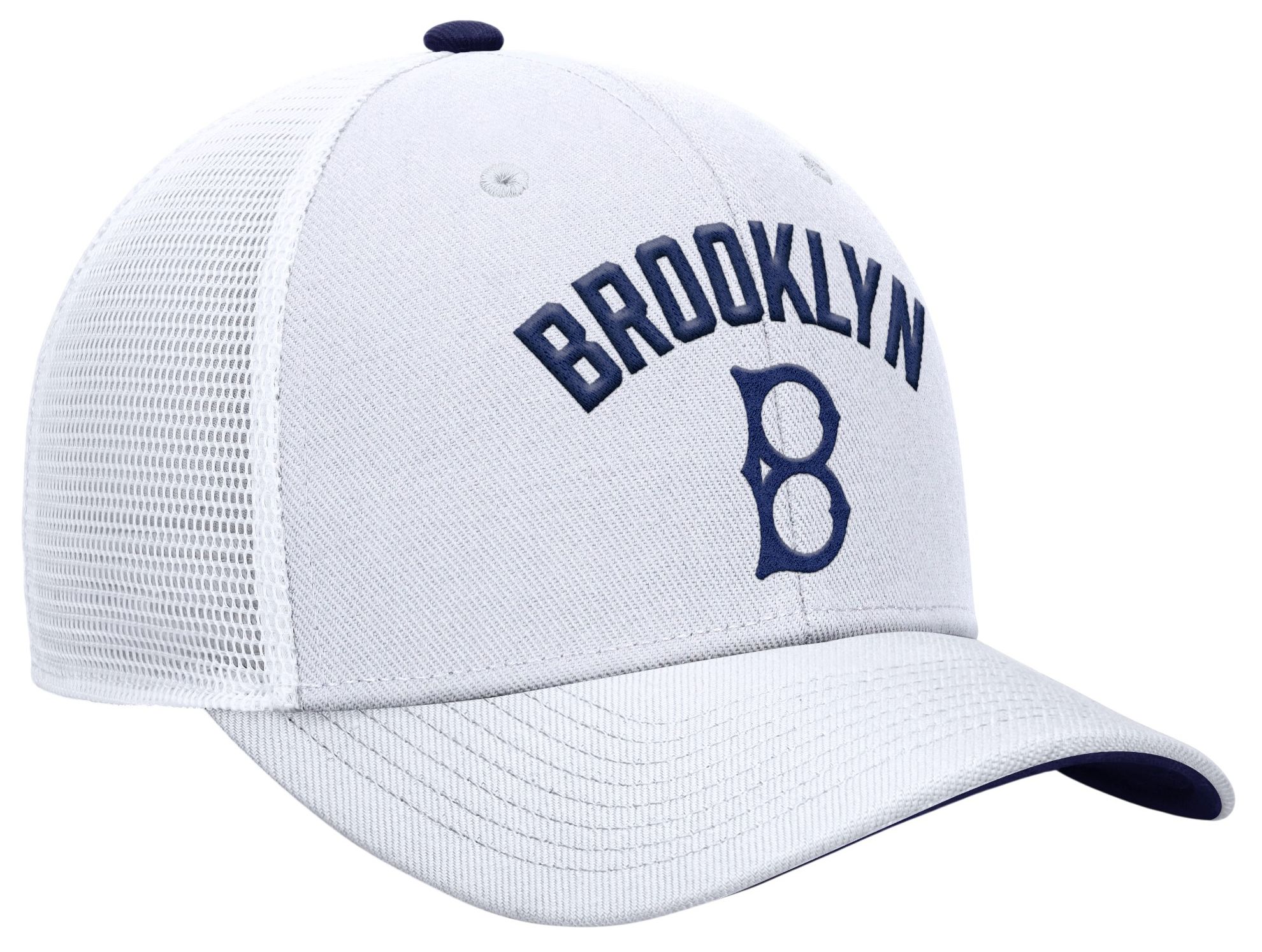 Nike Adult Los Angeles Dodgers White Rise Trucker Hat product image