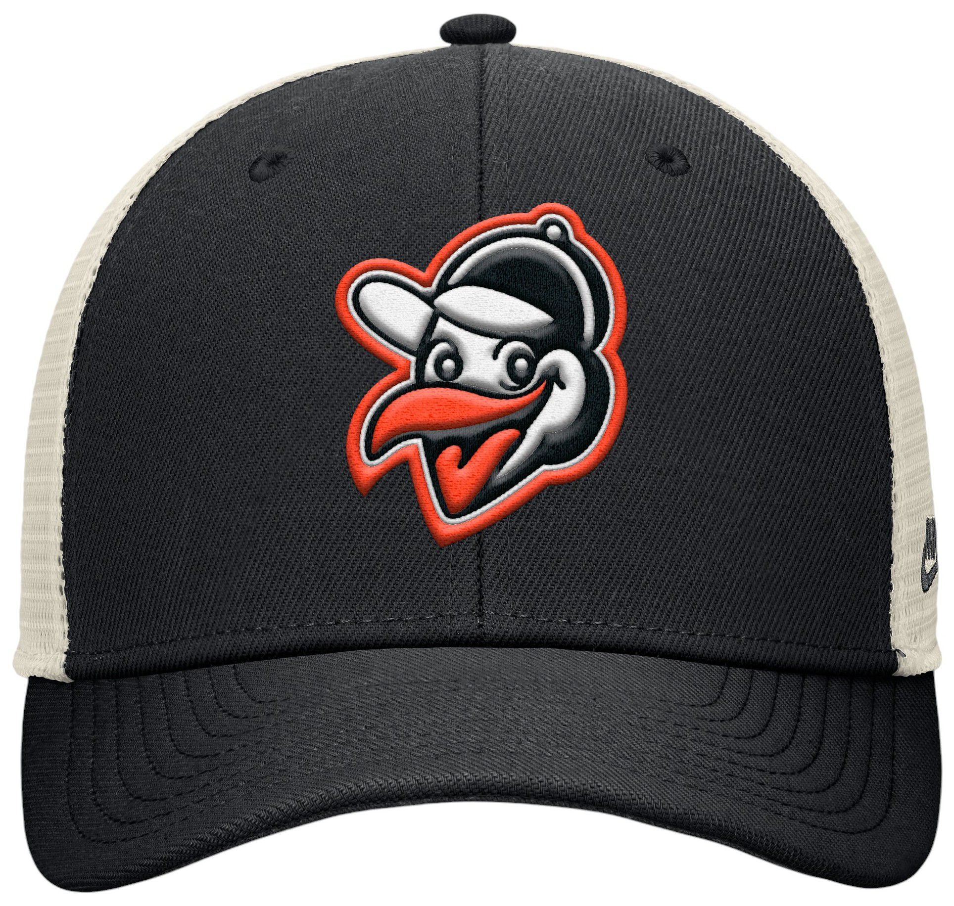 Nike Adult Baltimore Orioles Black Cooperstown Club Adjustable Trucker Hat product image