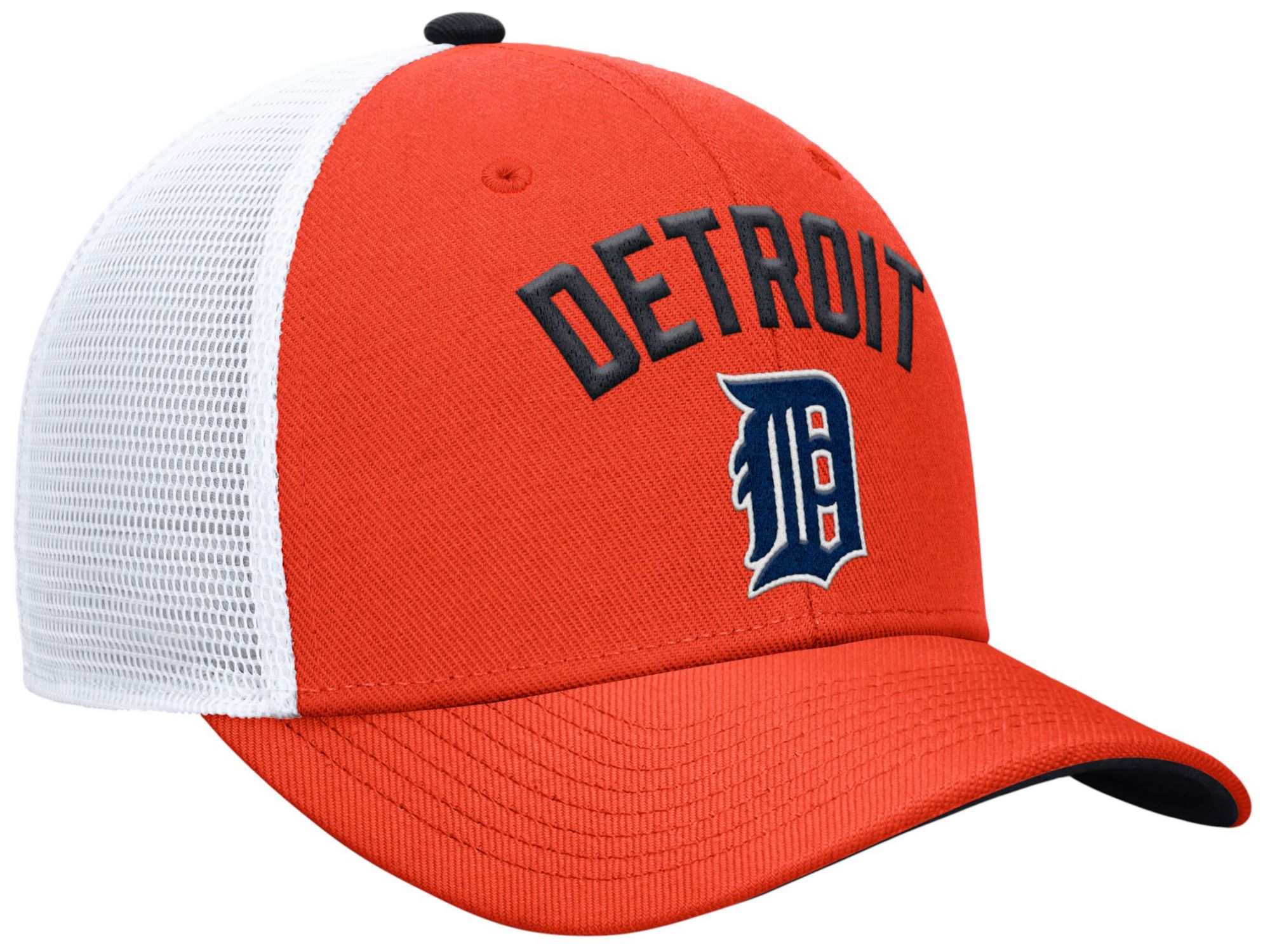 Nike Adult Detroit Tigers Orange Rise Trucker Hat product image
