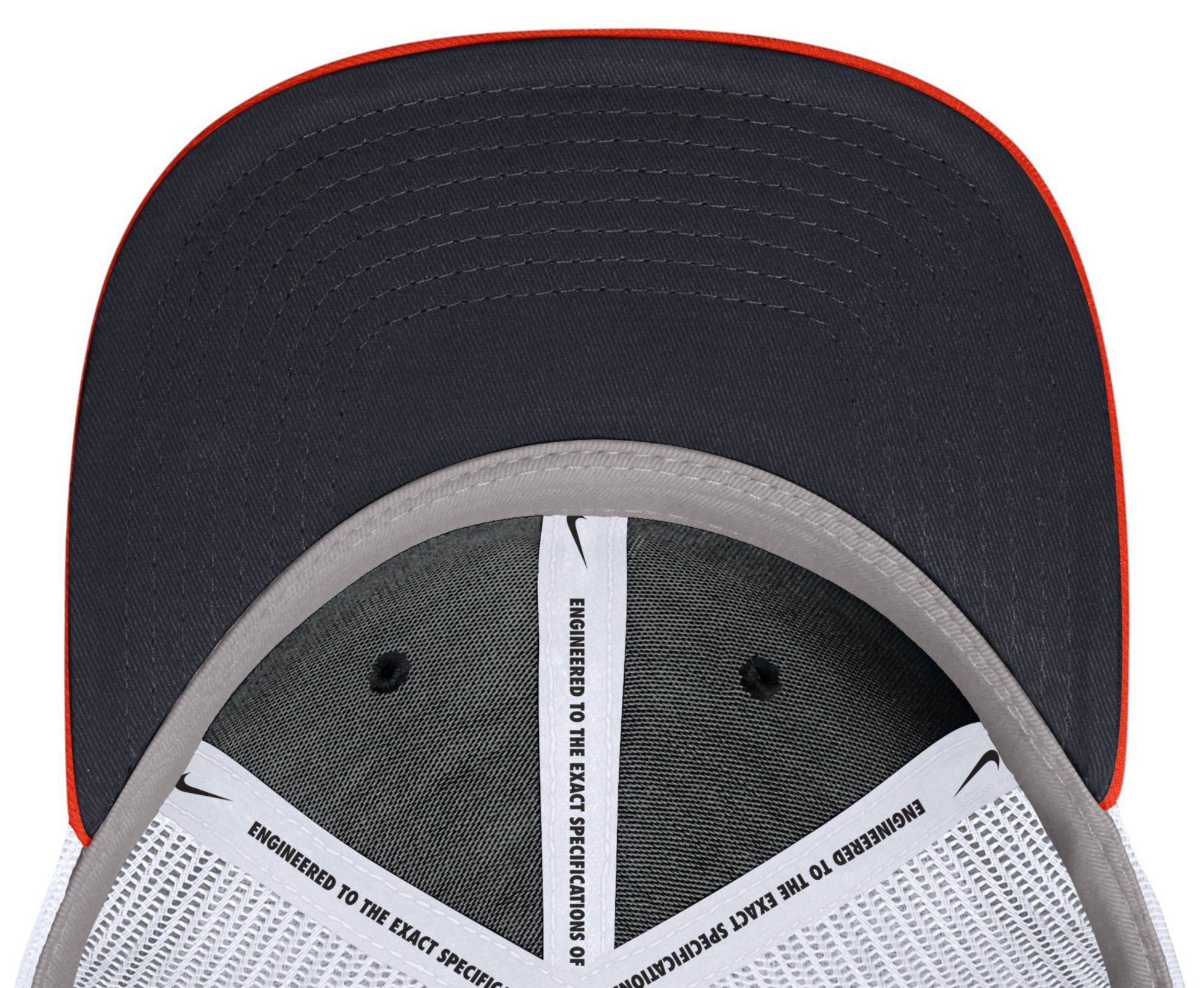 Nike Adult Houston Astros Orange Rise Trucker Hat product image