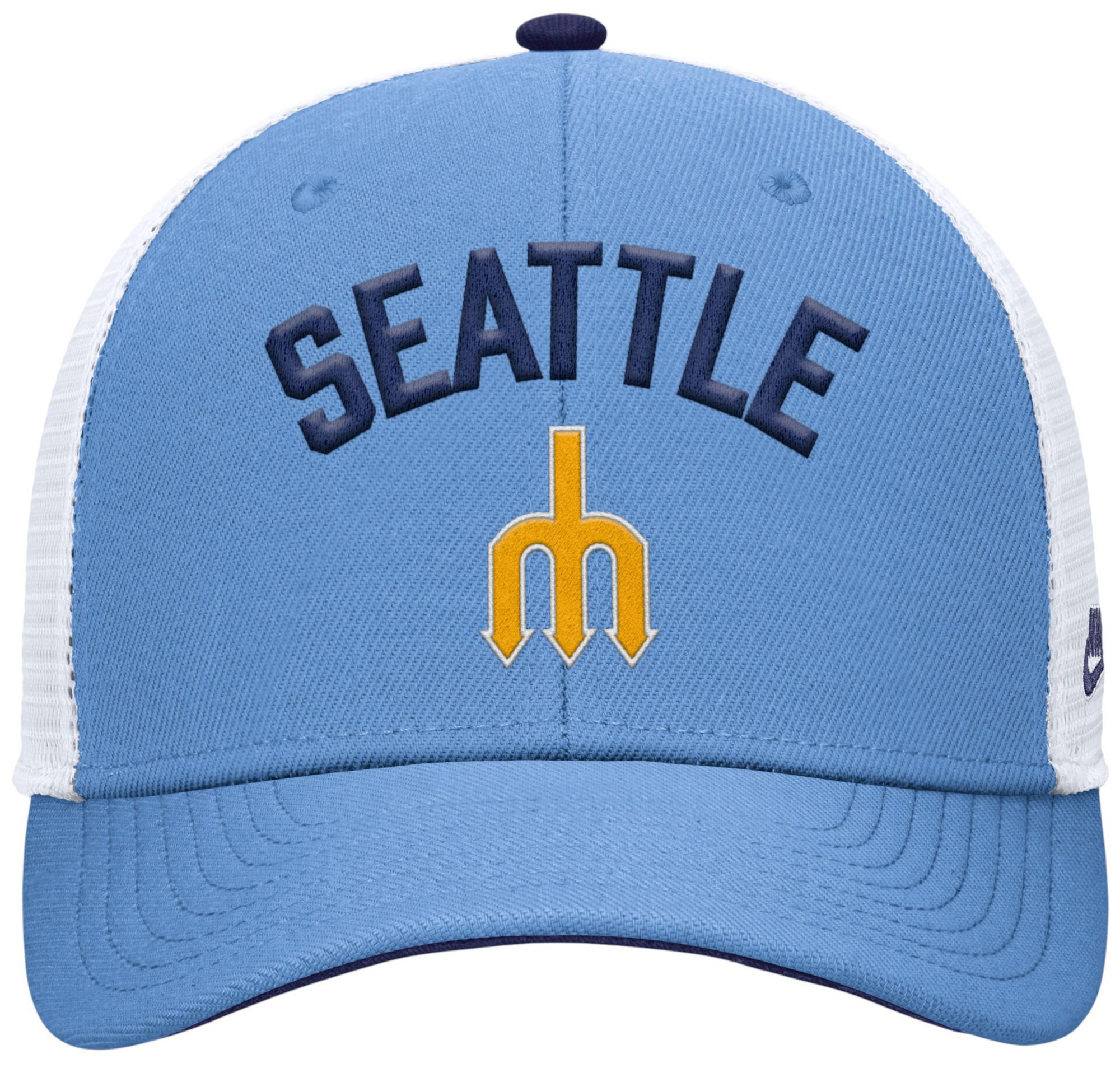 Nike Adult Seattle Mariners Light Blue Rise Trucker Hat product image