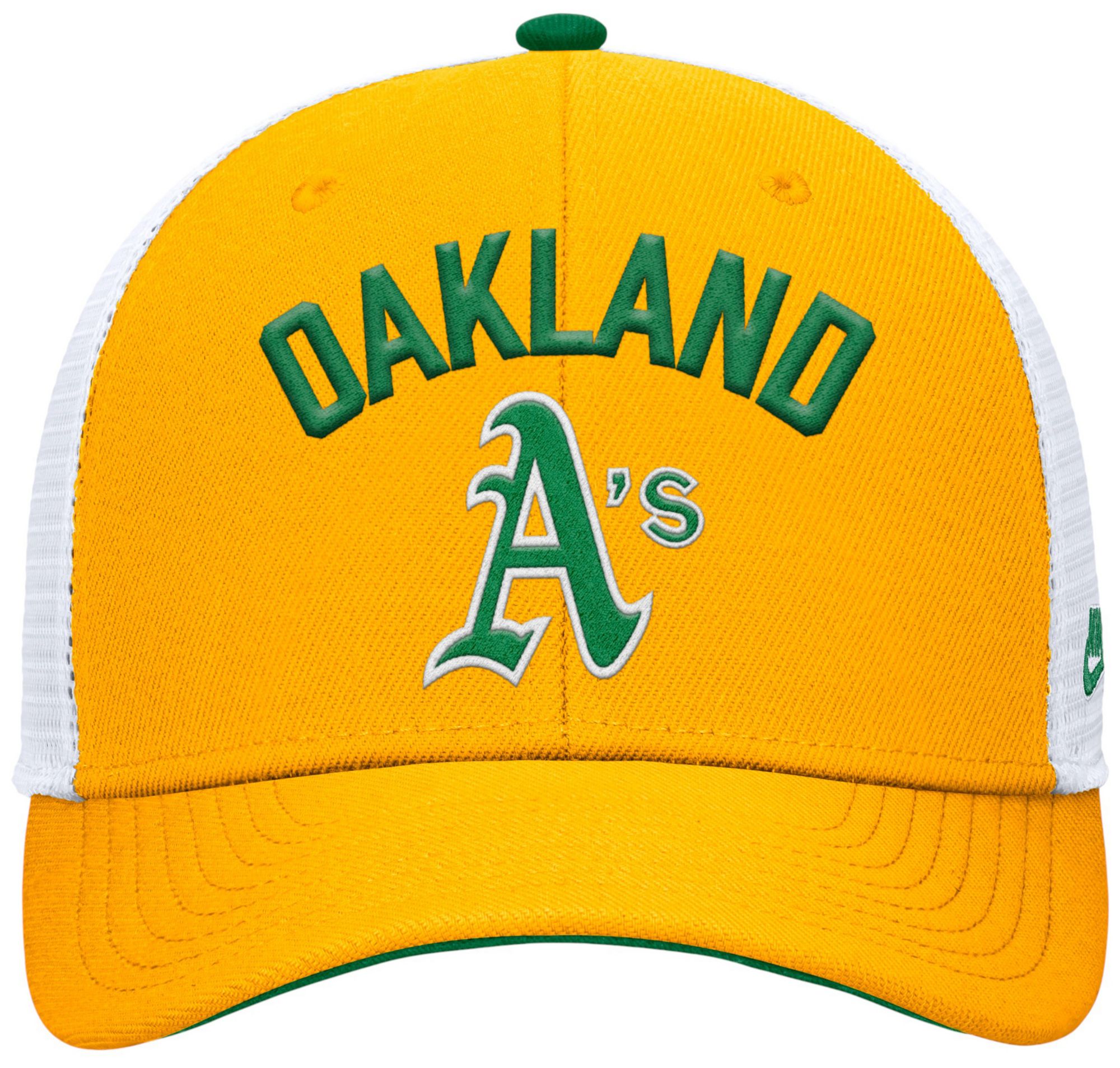 Nike Adult Athletics Yellow Rise Trucker Hat product image