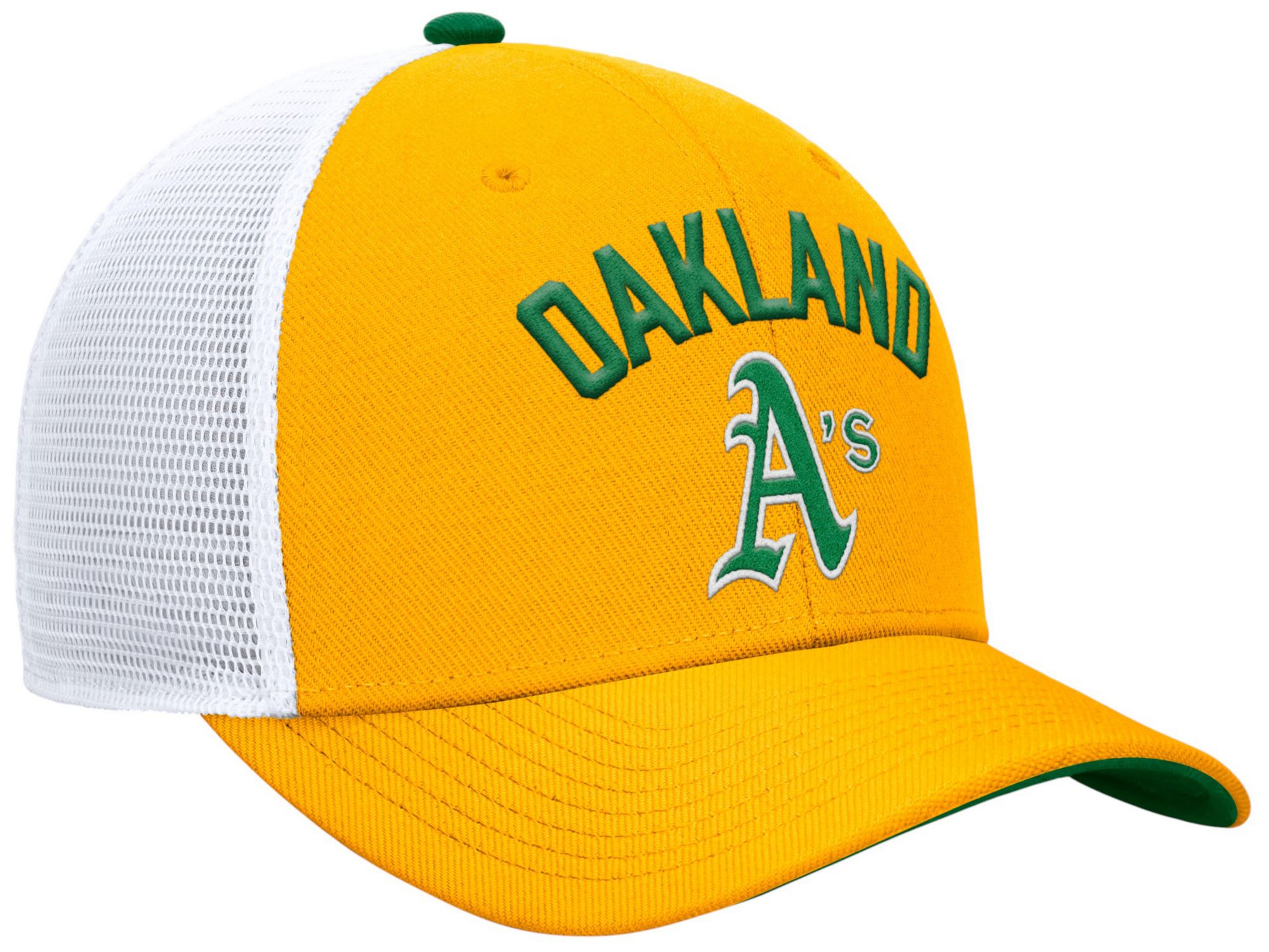 Nike Adult Athletics Yellow Rise Trucker Hat product image