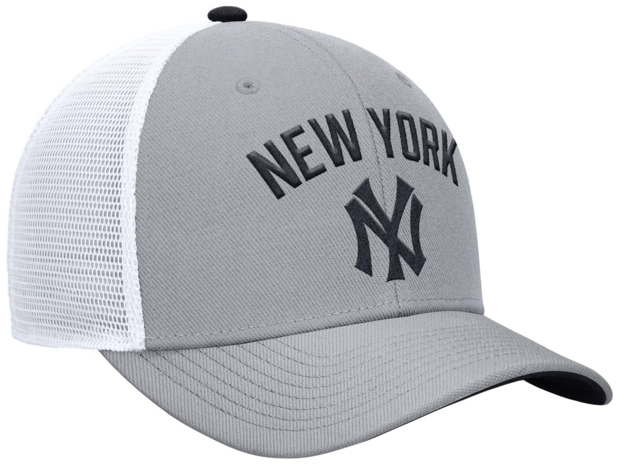 Nike Adult New York Yankees Gray Rise Trucker Hat product image