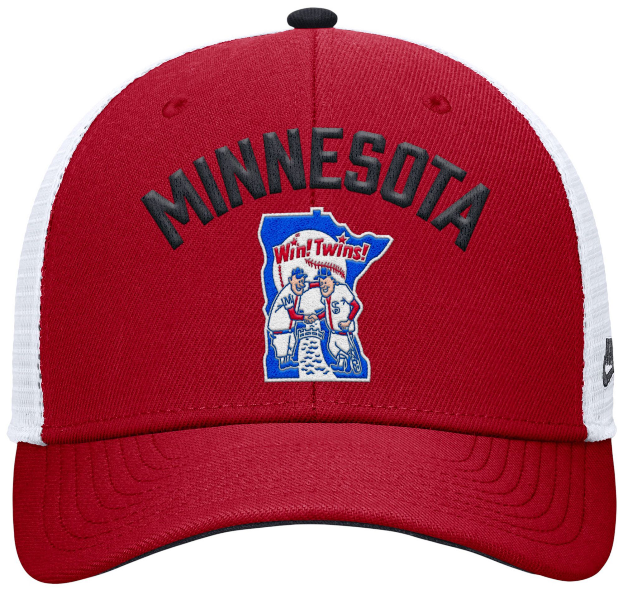 Nike Adult Minnesota Twins Red Rise Trucker Hat product image