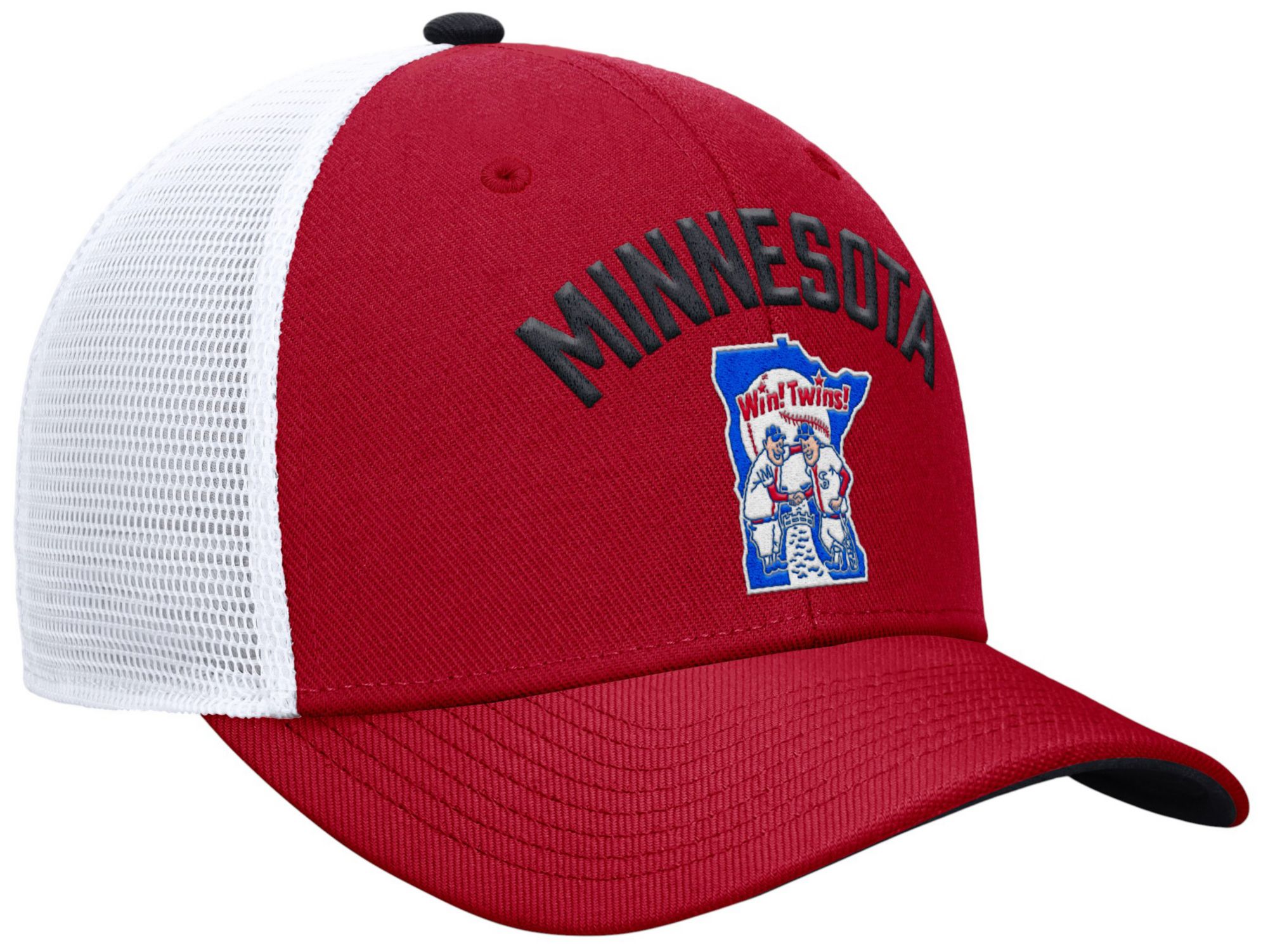 Nike Adult Minnesota Twins Red Rise Trucker Hat product image
