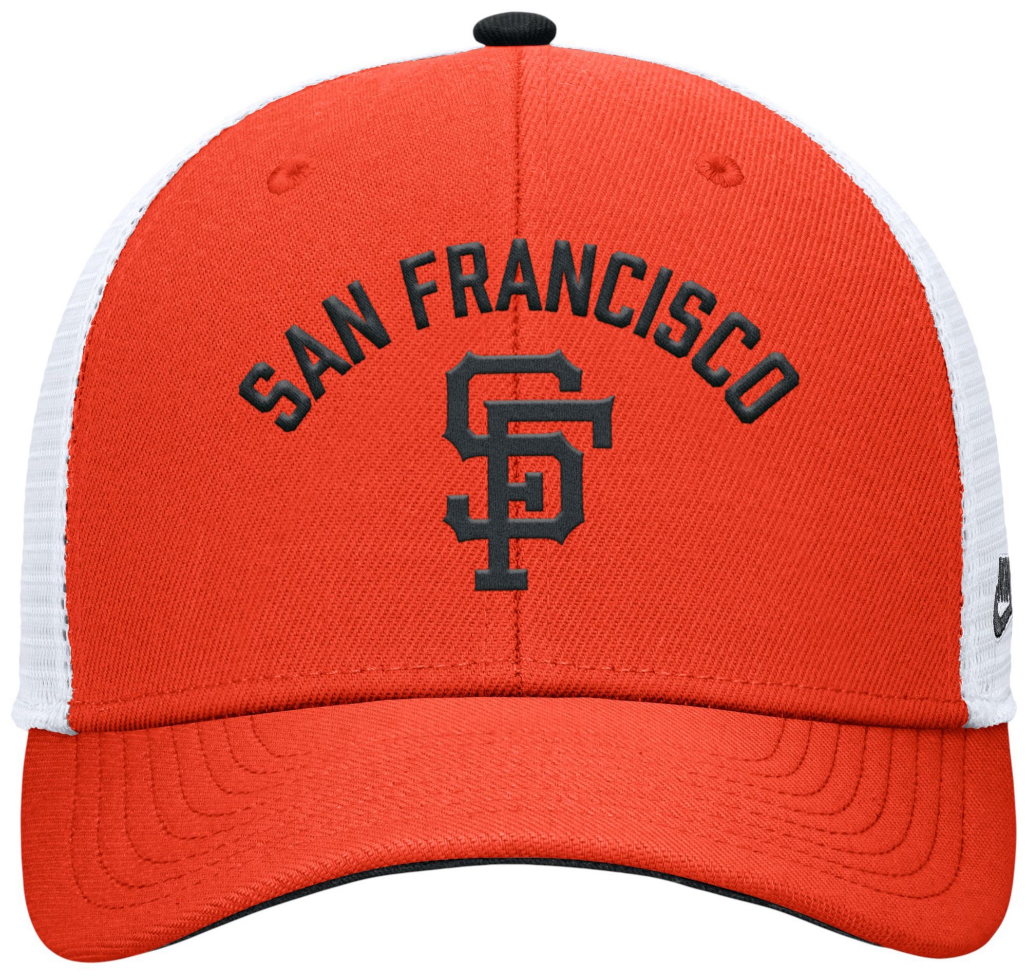 Nike Adult San Francisco Giants Orange Rise Trucker Hat product image