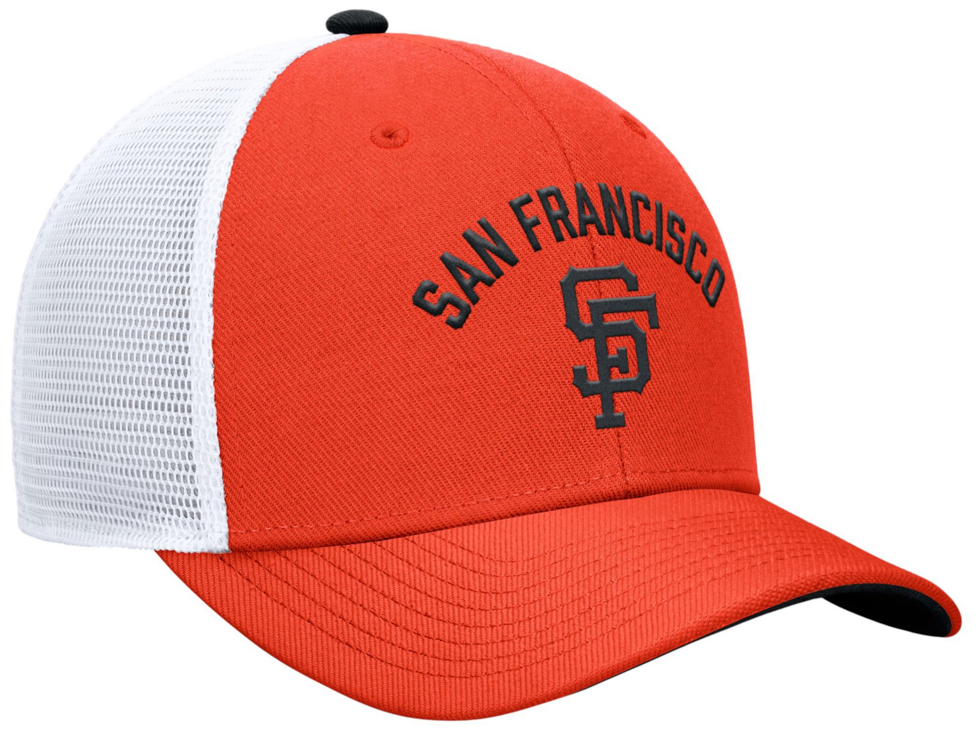 Nike Adult San Francisco Giants Orange Rise Trucker Hat product image