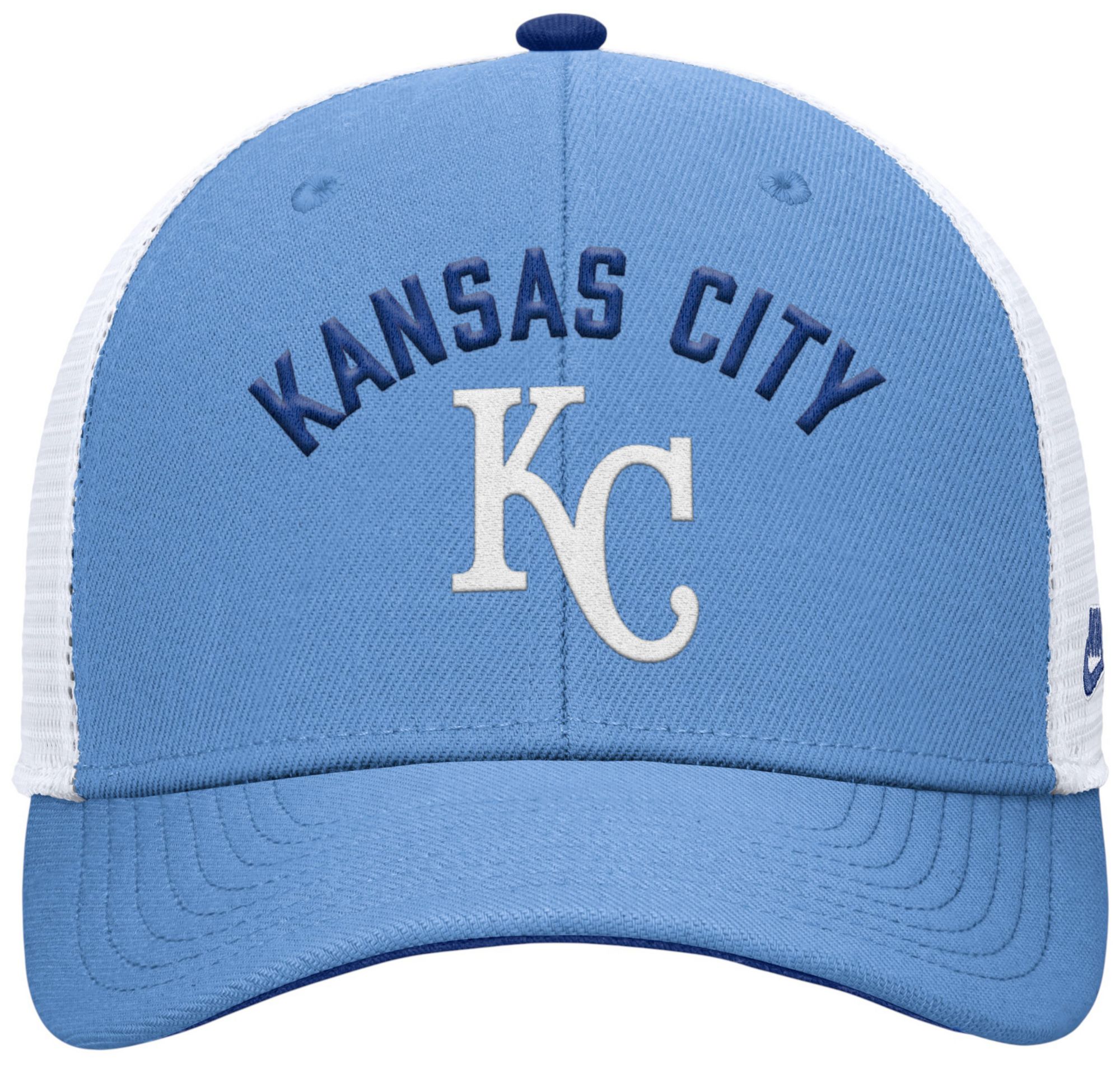 Nike Adult Kansas City Royals Light Blue Rise Trucker Hat product image