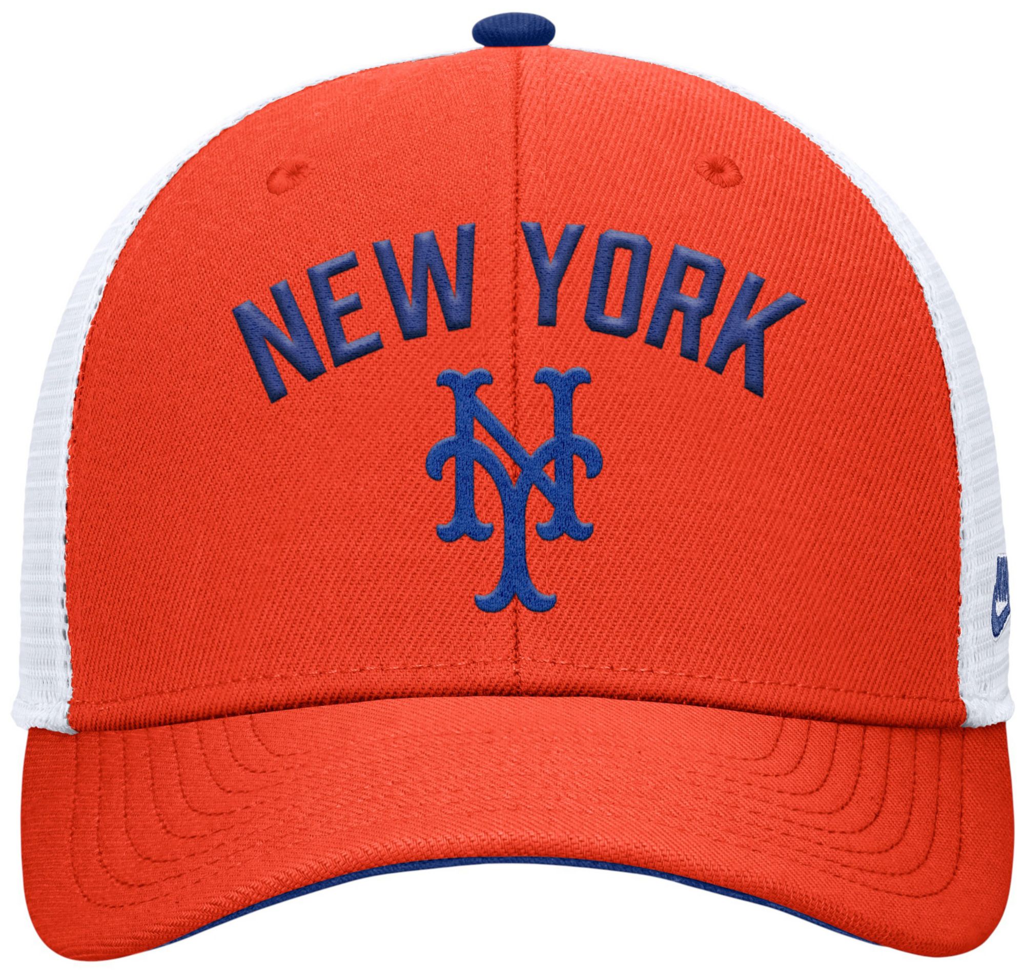 Nike Adult New York Mets Orange Rise Trucker Hat product image