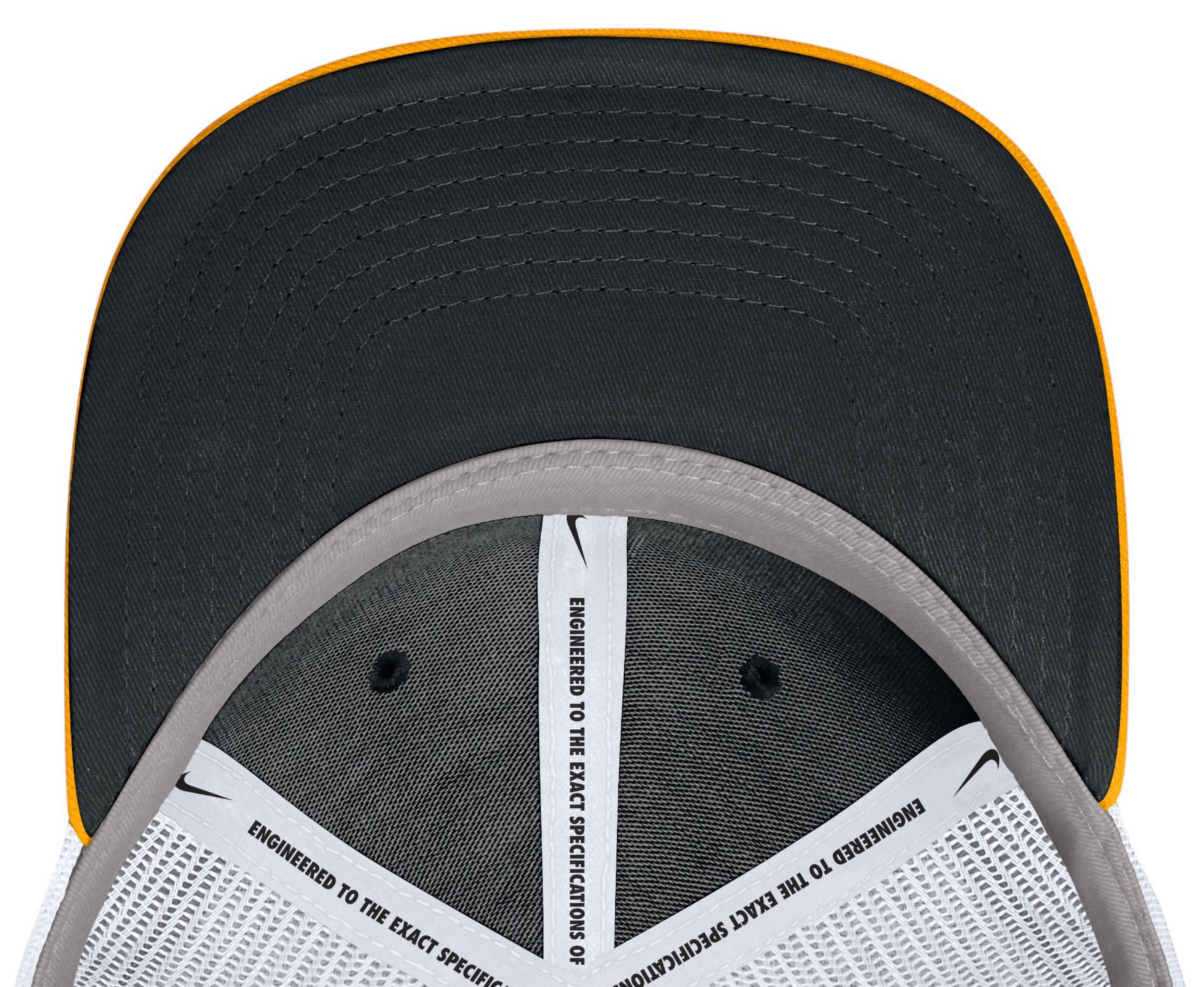 Nike Adult Pittsburgh Pirates Yellow Rise Trucker Hat product image