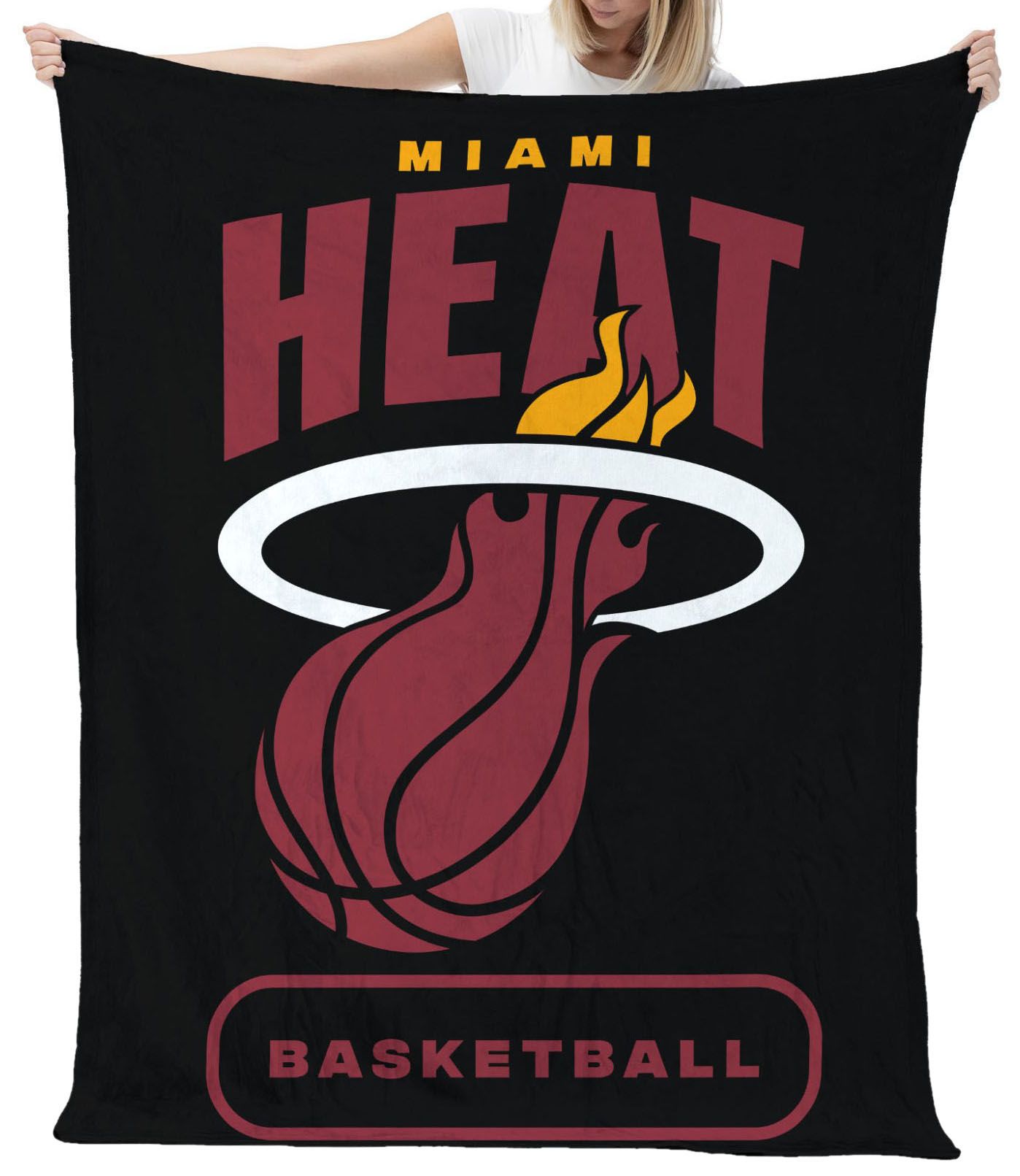 TheNorthwest Miami Heat Silk Touch Throw product image