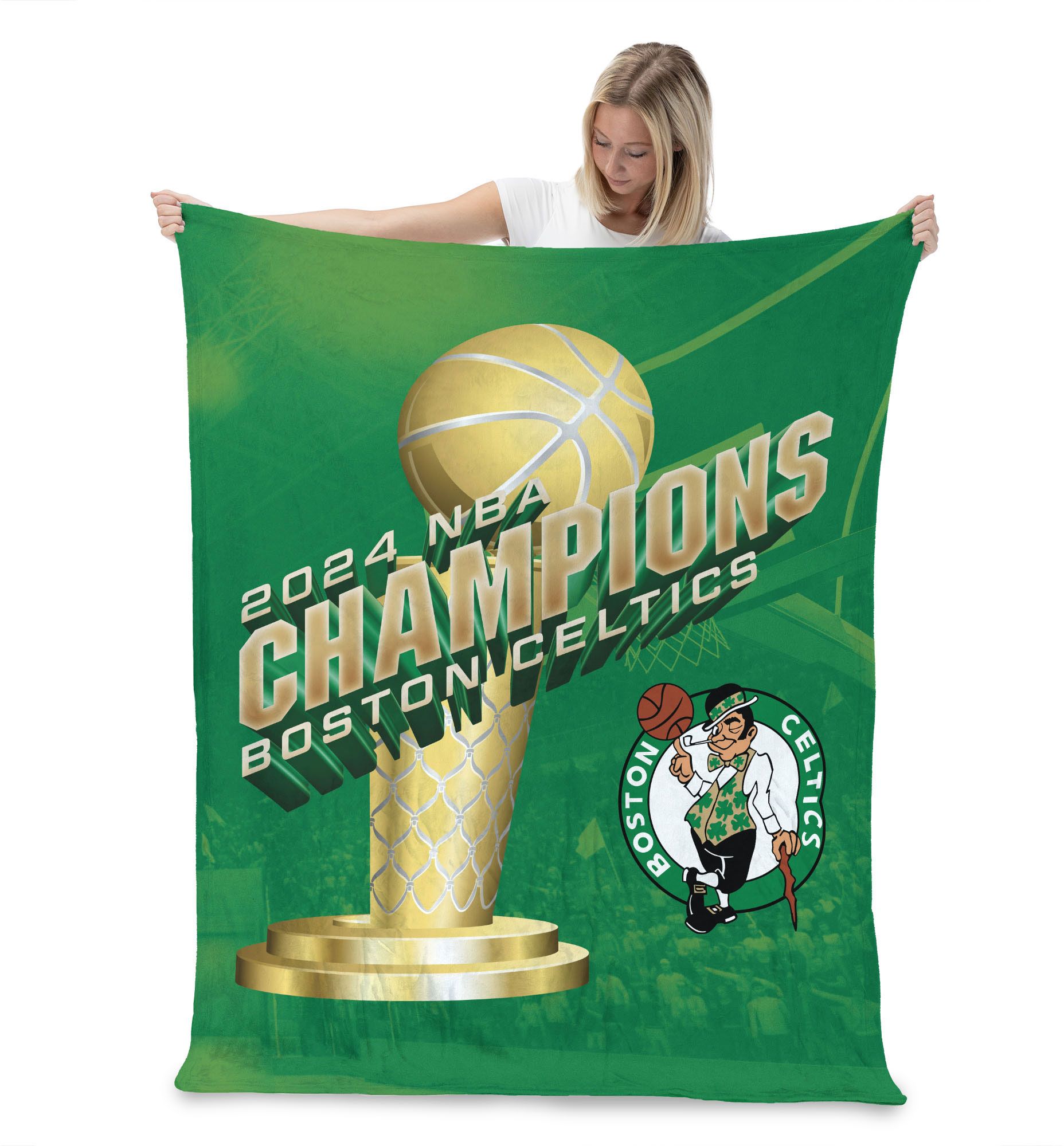 Northwest 2024 NBA Champions Boston Celtics Silk Touch Throw product image