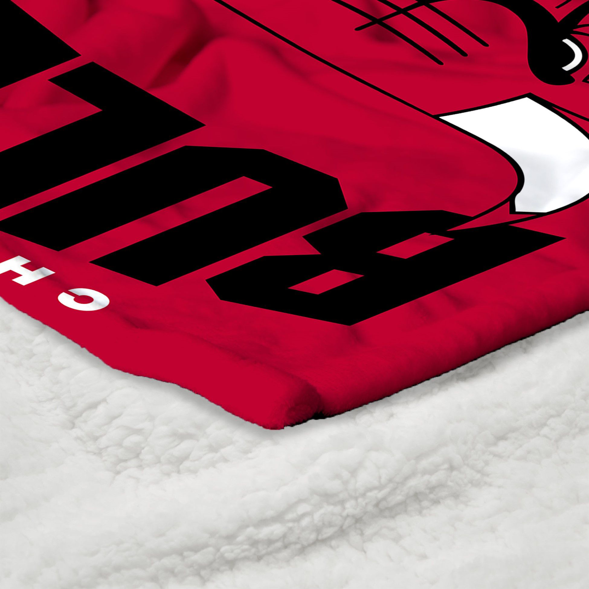 TheNorthwest Chicago Bulls Silk Touch Sherpa Blanket product image