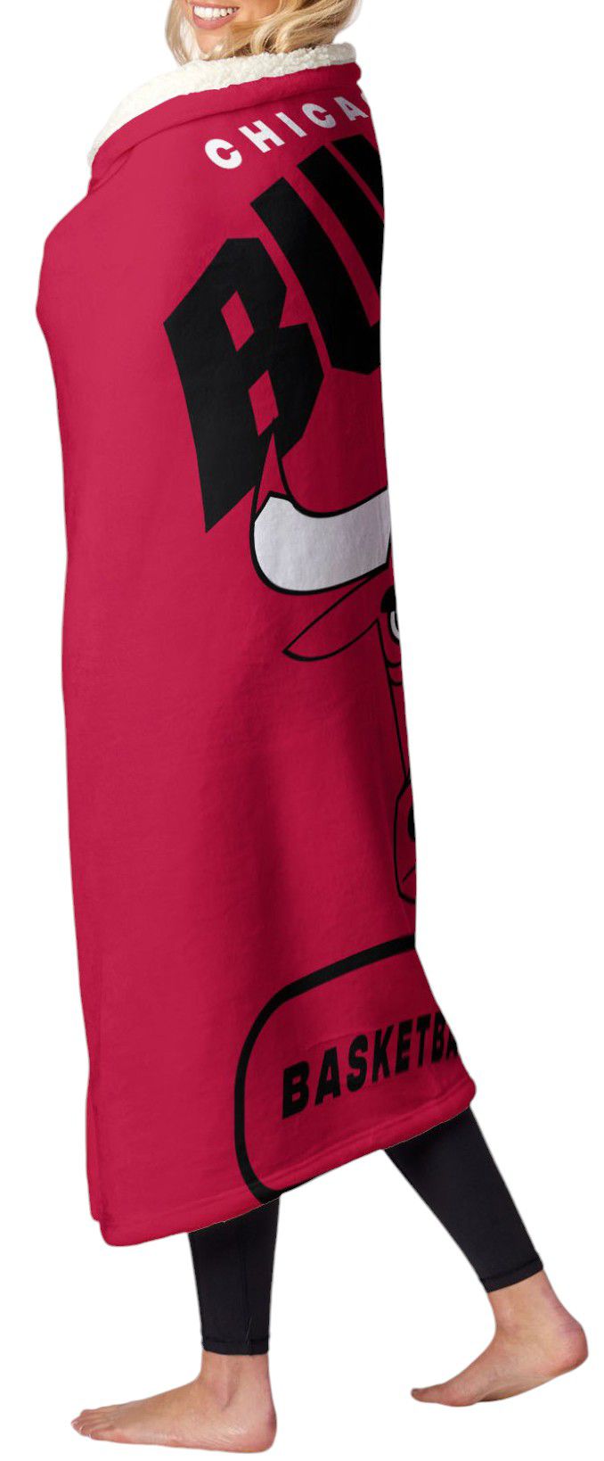 TheNorthwest Chicago Bulls Silk Touch Sherpa Blanket product image