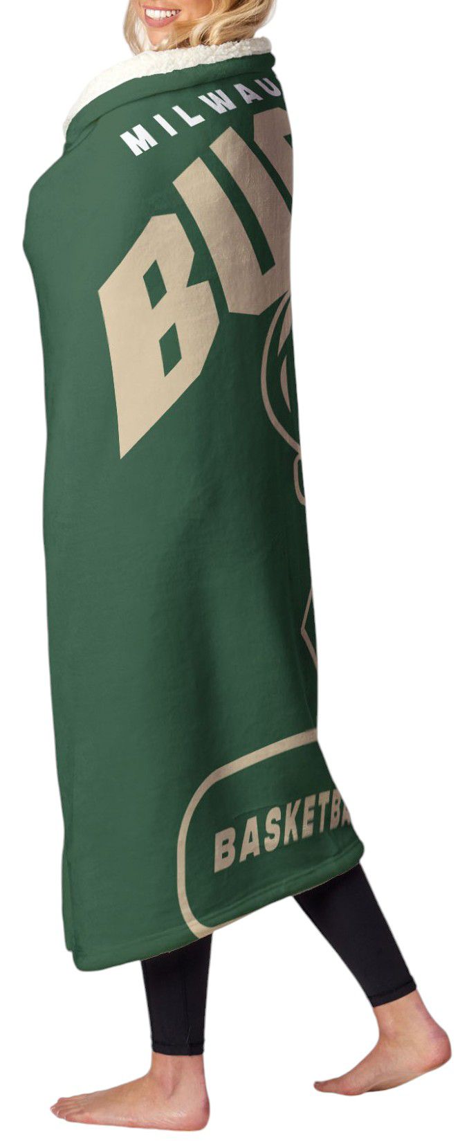 TheNorthwest Milwaukee Bucks Silk Touch Sherpa Blanket product image