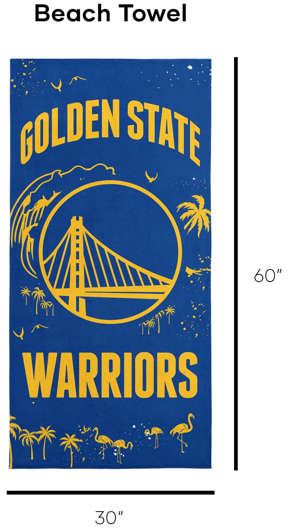 TheNorthwest Golden State Warriors Beach Towel product image