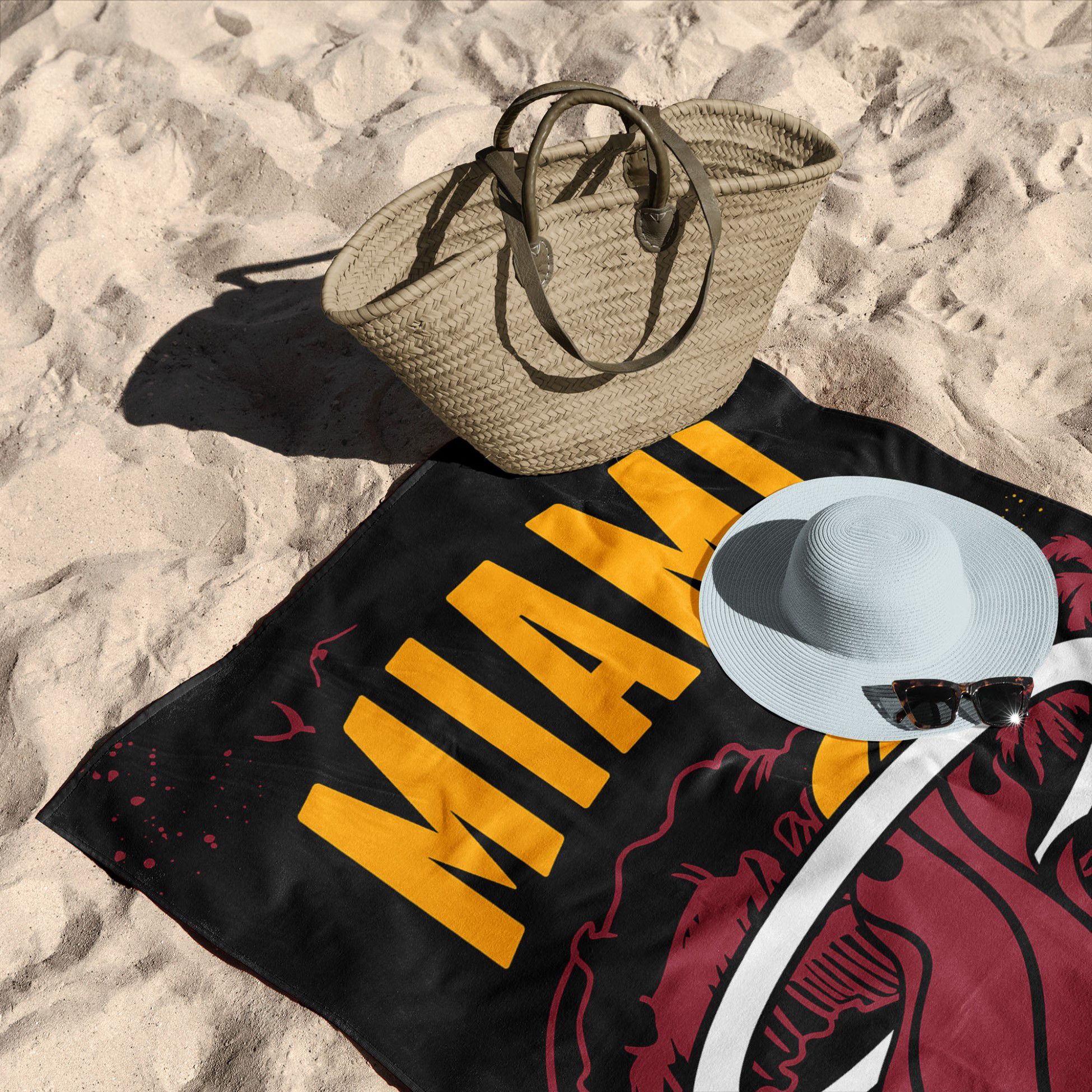 TheNorthwest Miami Heat Beach Towel product image