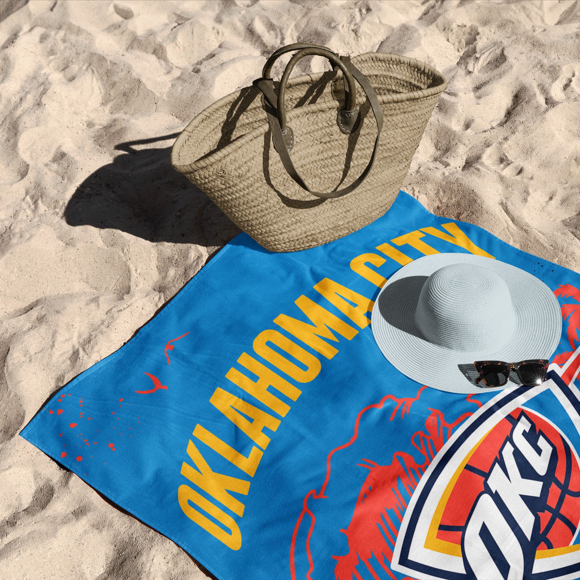 TheNorthwest Oklahoma City Thunder Beach Towel product image