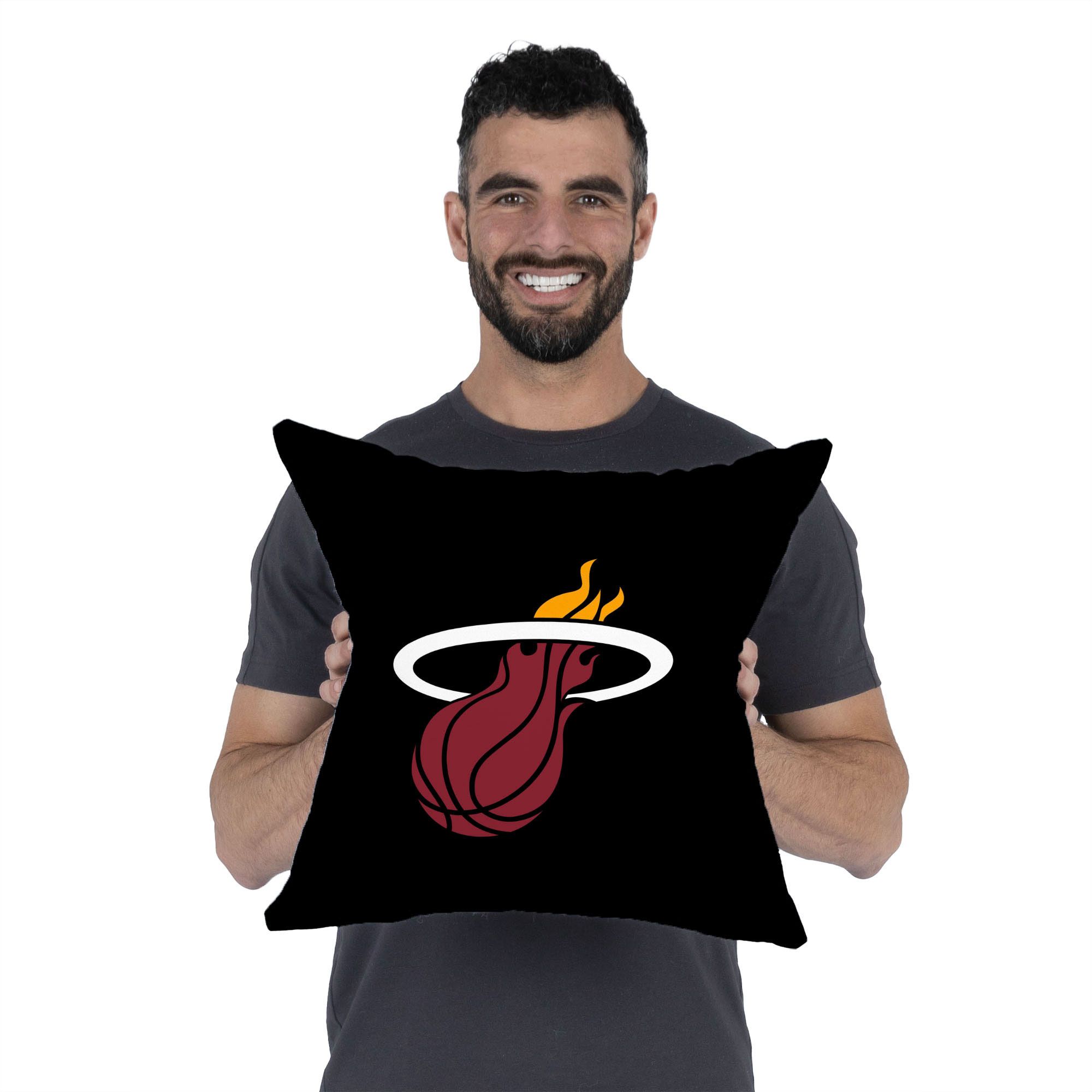 TheNorthwest Miami Heat Throw Pillow product image