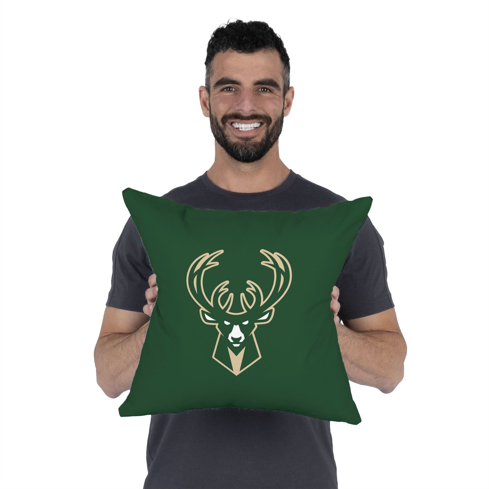TheNorthwest Milwaukee Bucks Throw Pillow product image