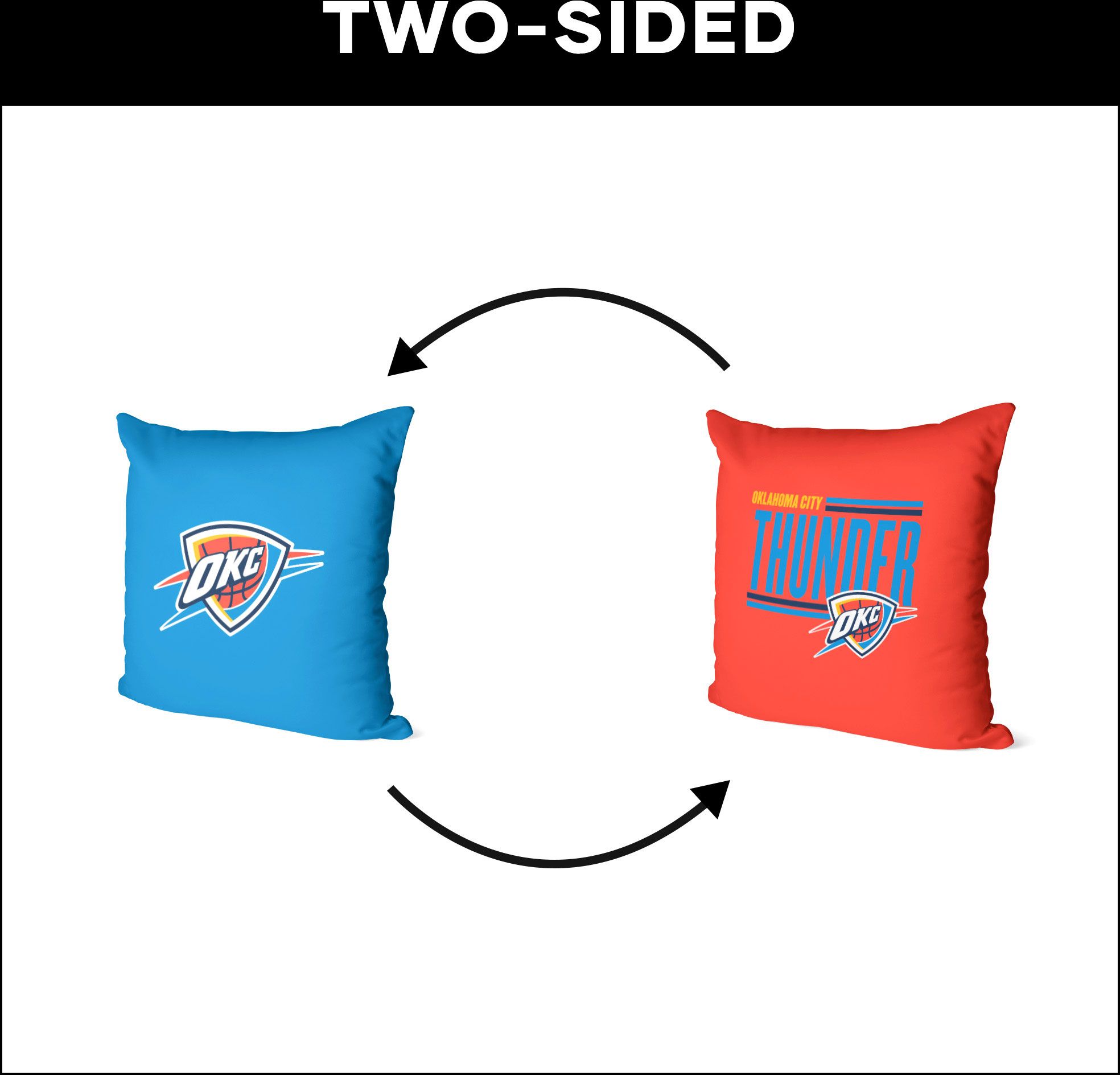 TheNorthwest Oklahoma City Thunder Throw Pillow product image