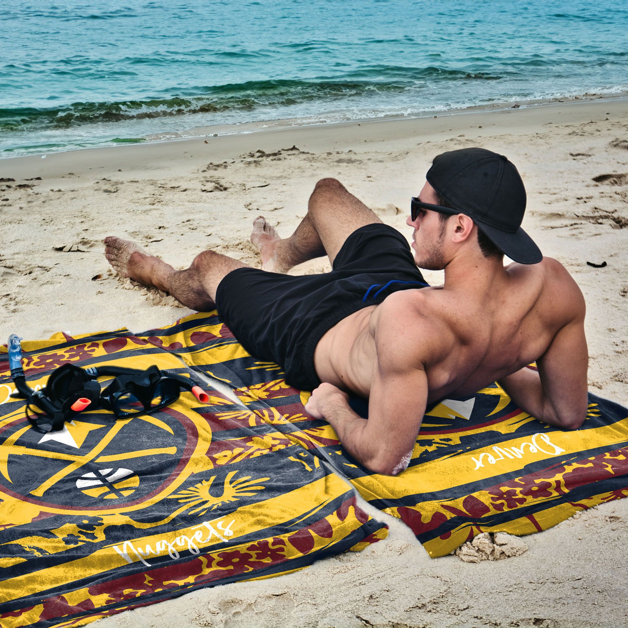 TheNorthwest Denver Nuggets Pocket Beach Towel product image