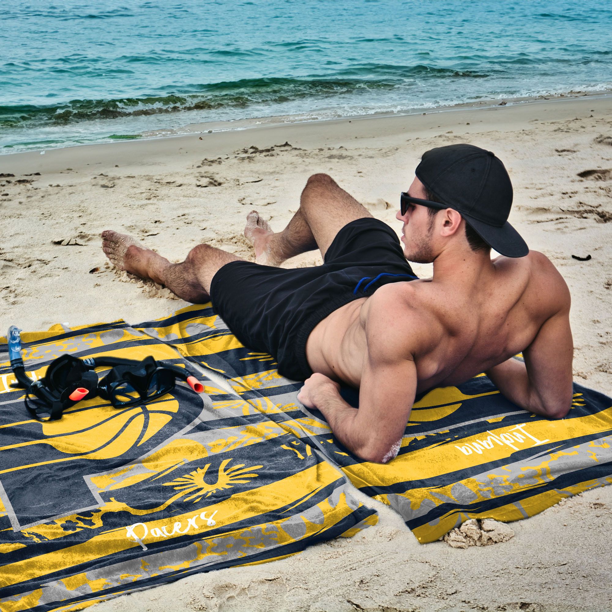 TheNorthwest Indiana Pacers Pocket Beach Towel product image