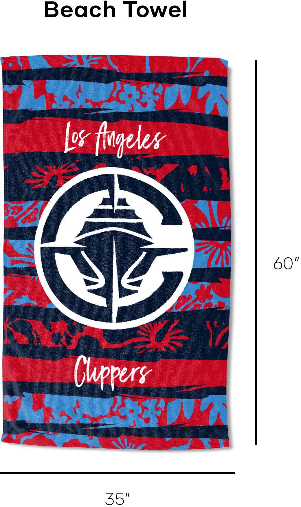 TheNorthwest Los Angeles Clippers Pocket Beach Towel product image