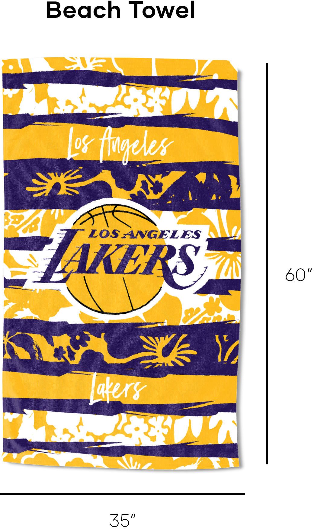 TheNorthwest Los Angeles Lakers Pocket Beach Towel product image
