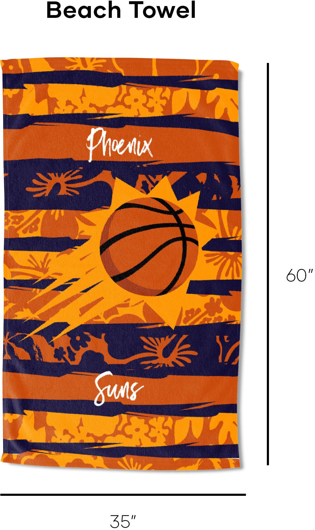 TheNorthwest Phoenix Suns Pocket Beach Towel product image