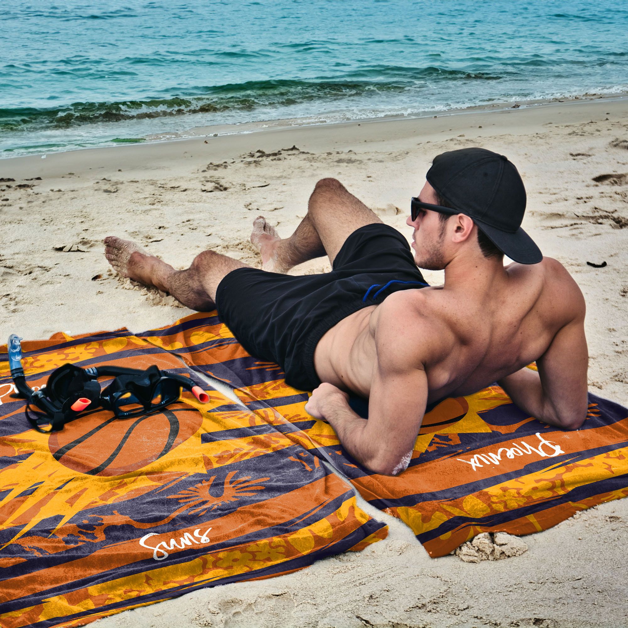 TheNorthwest Phoenix Suns Pocket Beach Towel product image