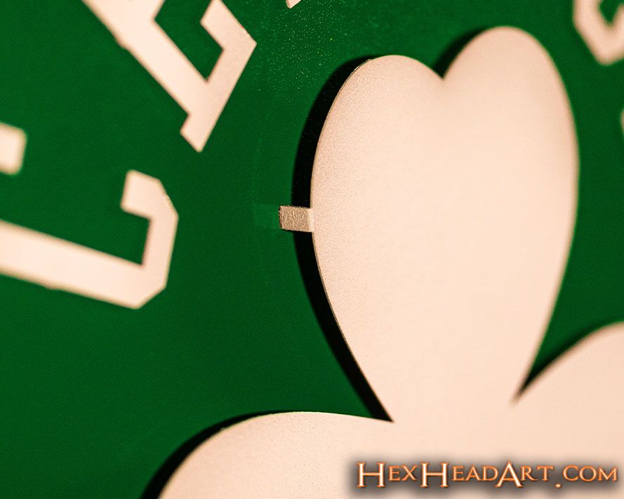 Hex Head Boston Celtics 22" Shamrock Sign product image