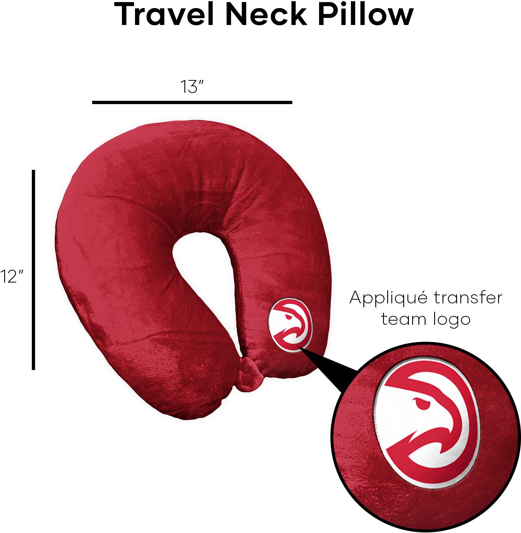 TheNorthwest Atlanta Hawks Neck Pillow product image