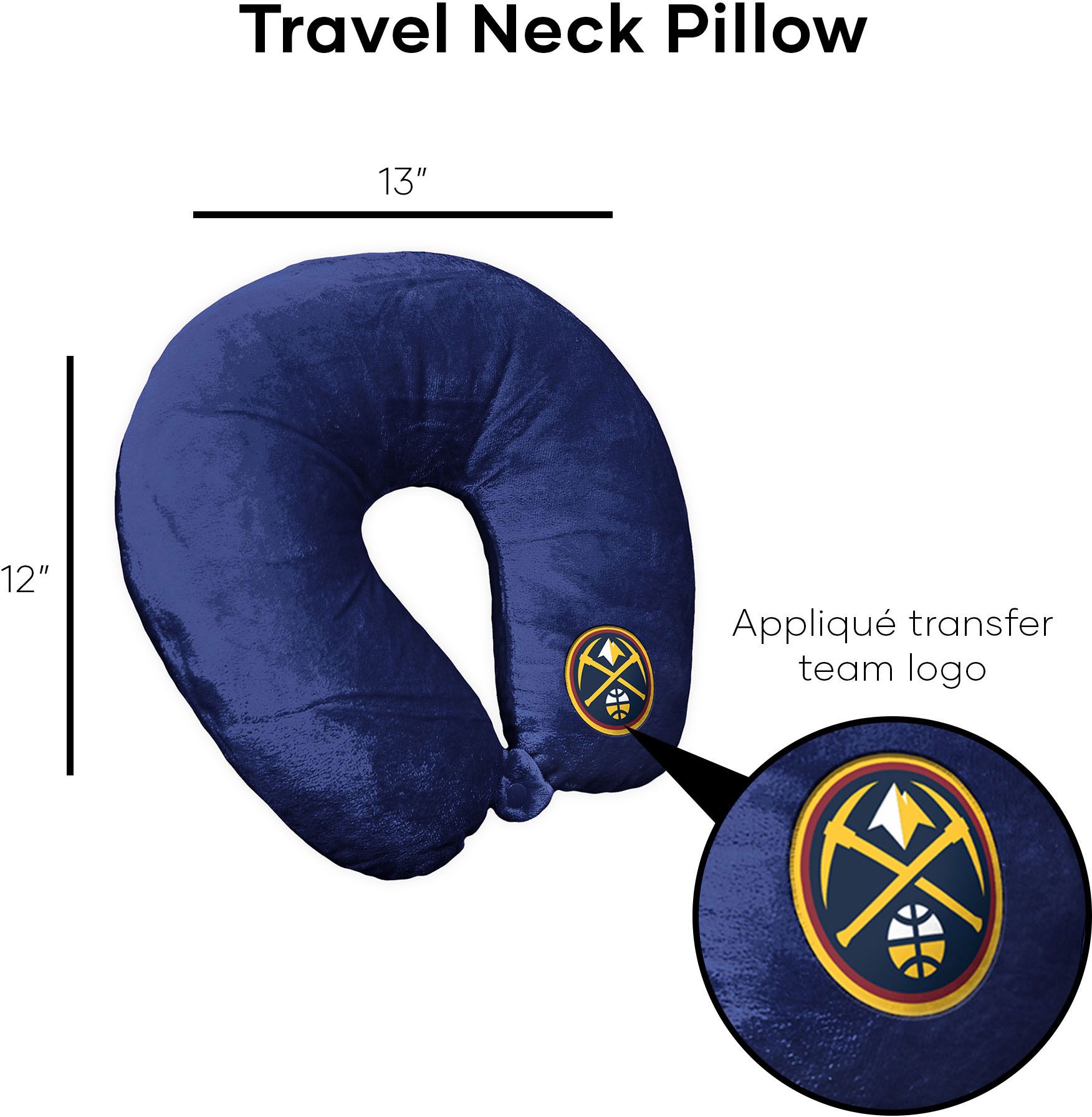 TheNorthwest Denver Nuggets Neck Pillow product image