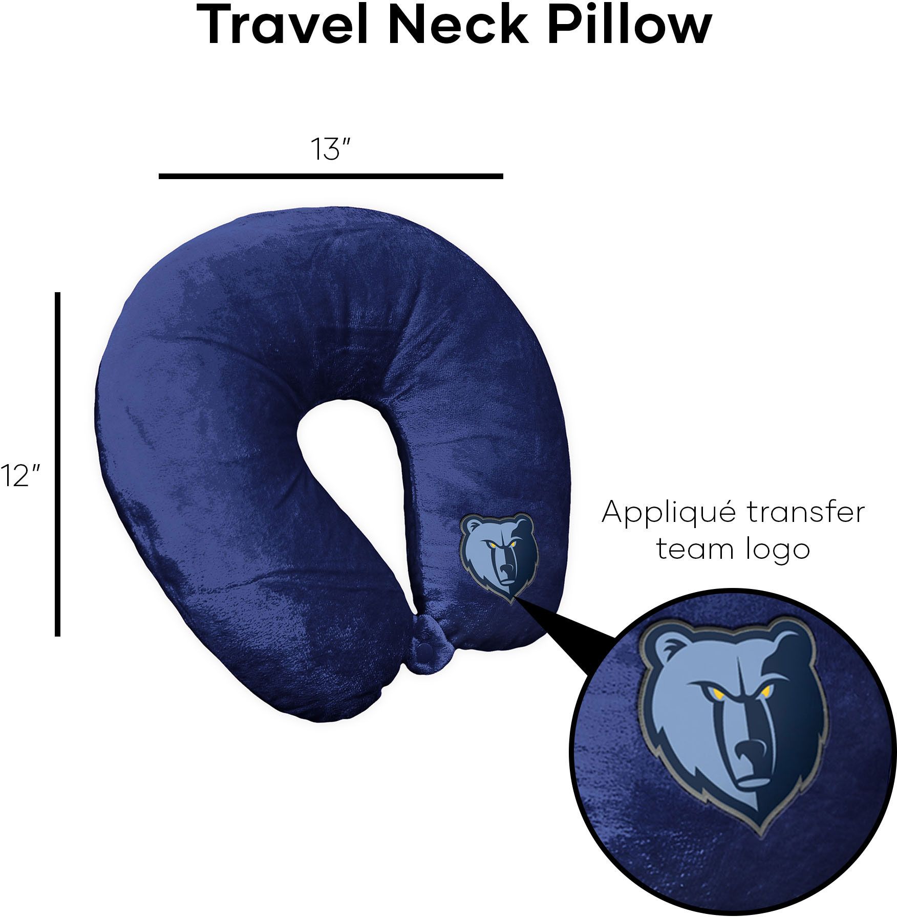 TheNorthwest Memphis Grizzlies Neck Pillow product image