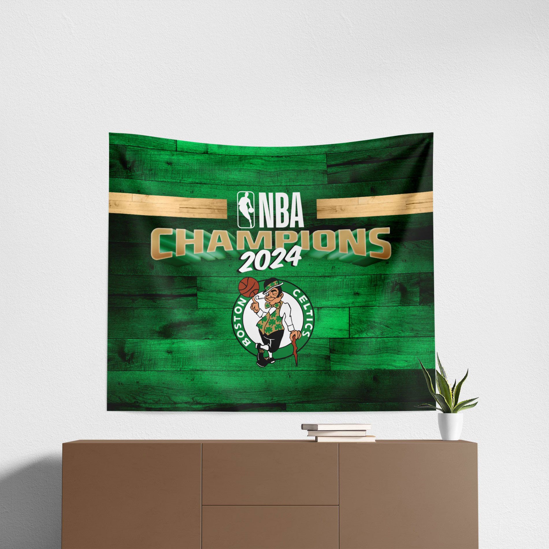 Northwest 2024 NBA Champions Boston Celtics Printed Wall Hanging product image