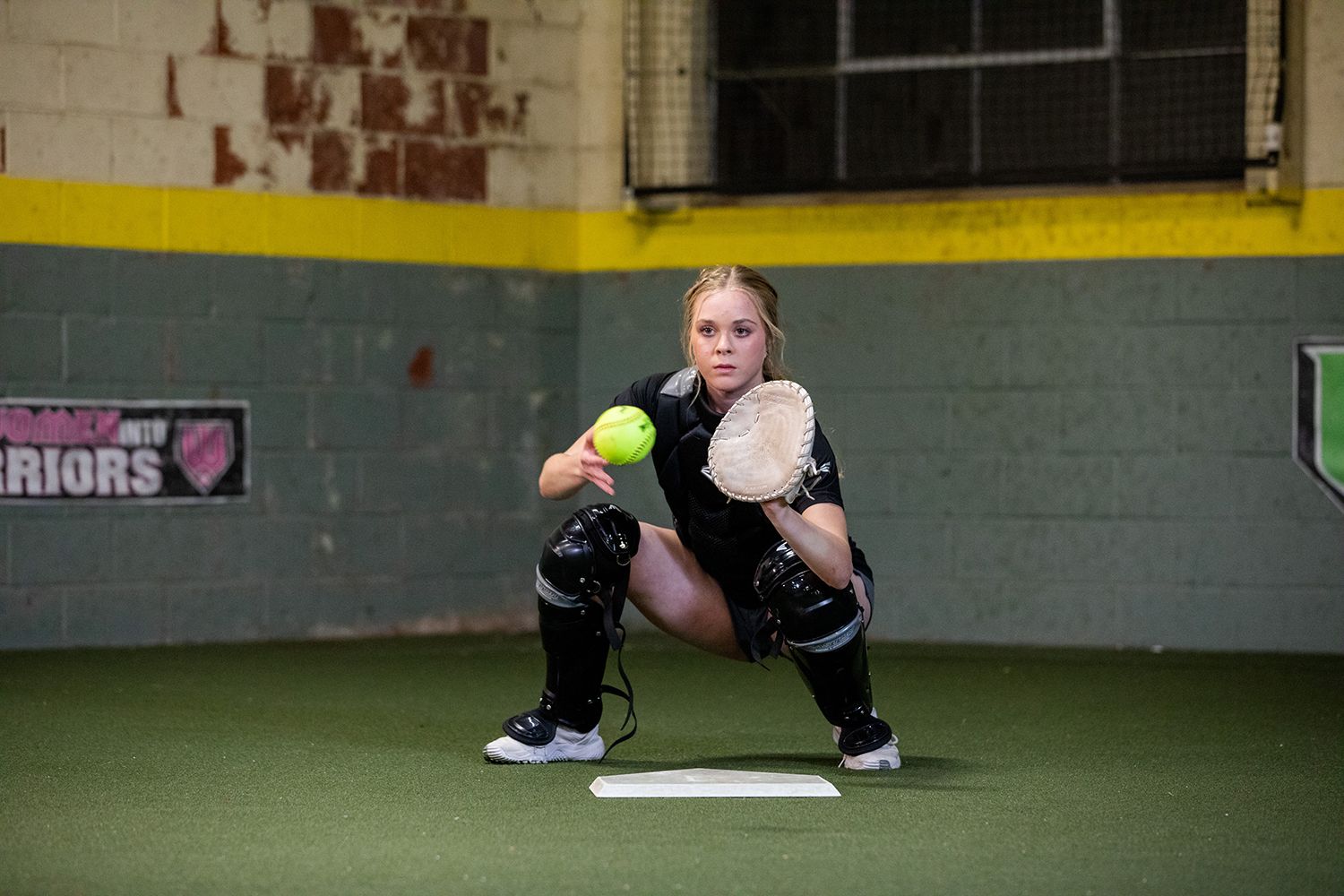 Easton x Jen Schro Girls' “The Next Big Thing” Fastpitch Catcher's Set