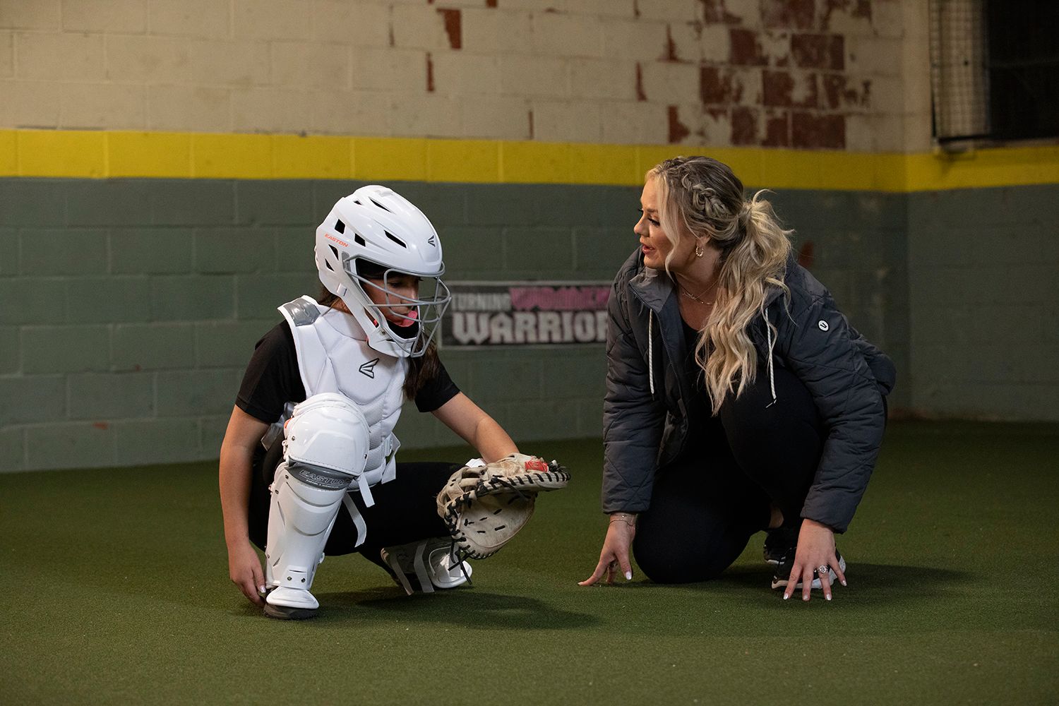 Easton x Jen Schro Girls' “The Next Big Thing” Fastpitch Catcher's Set product image