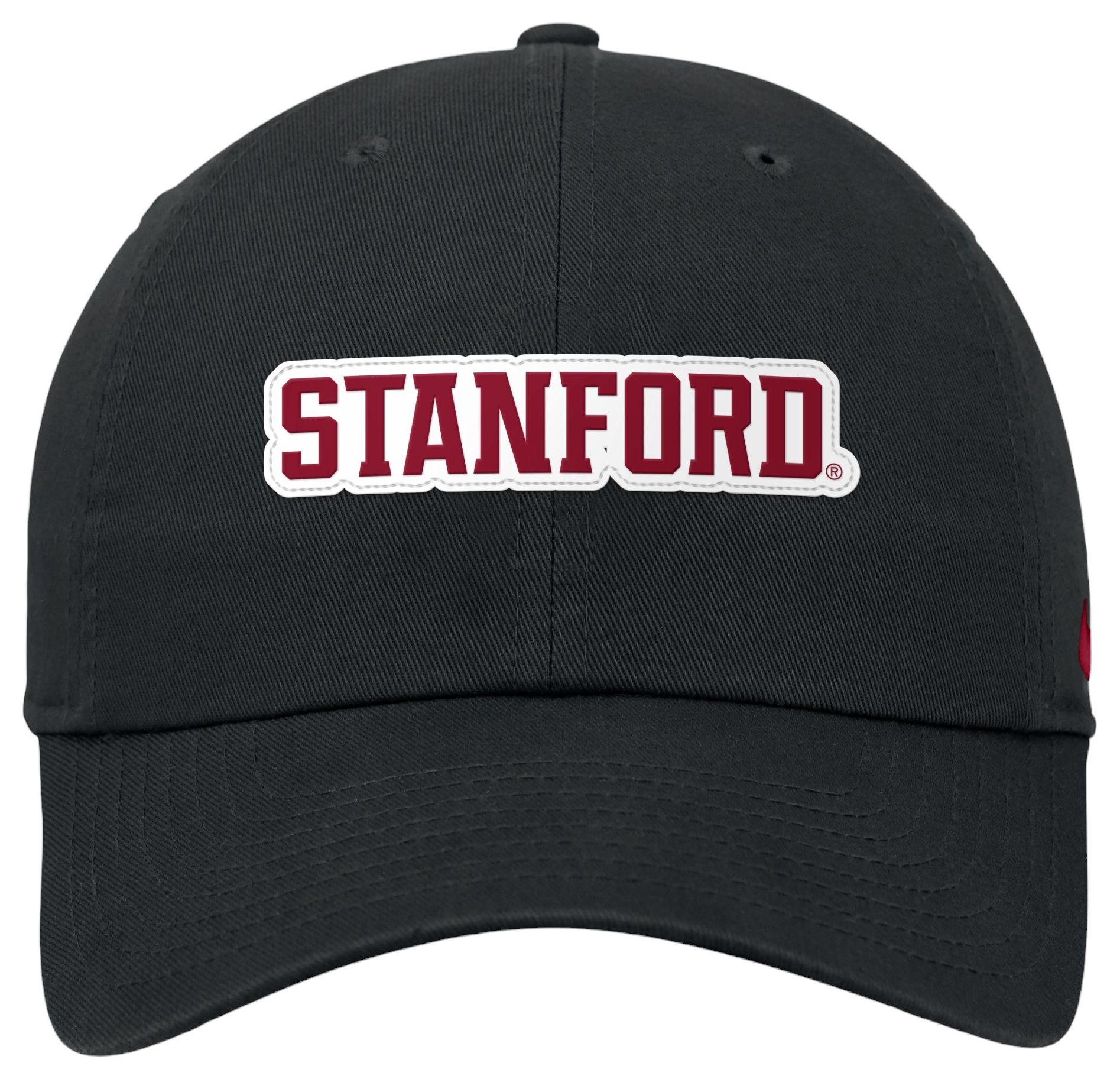 Nike Men's Stanford Cardinal Black Club Slouch Adjustable Hat product image
