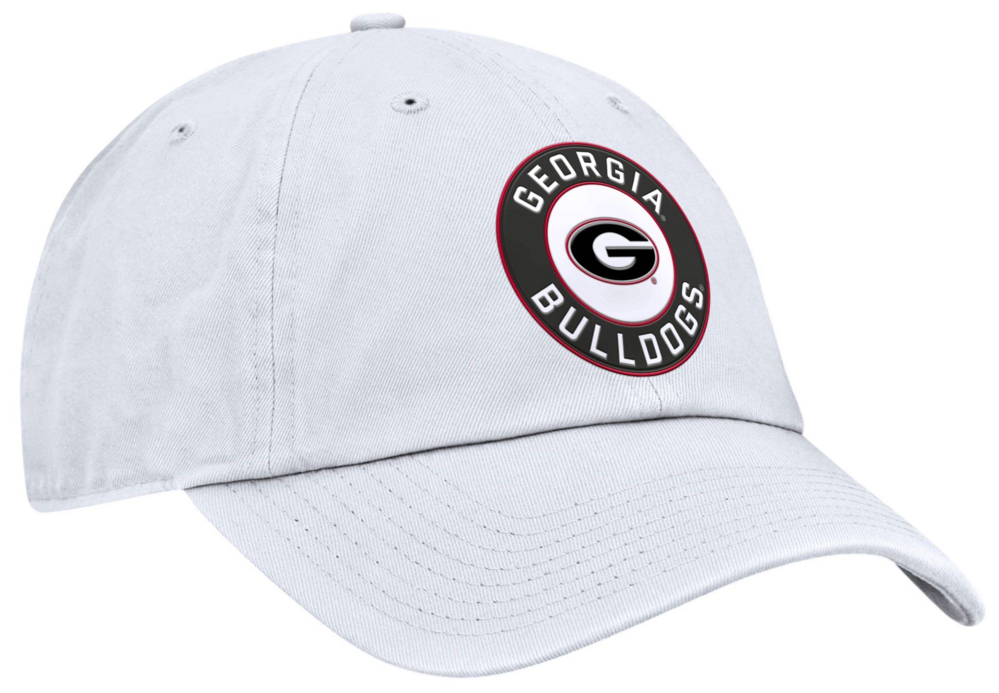 Nike Adult Georgia Bulldogs White Primetime Club Adjustable Hat product image