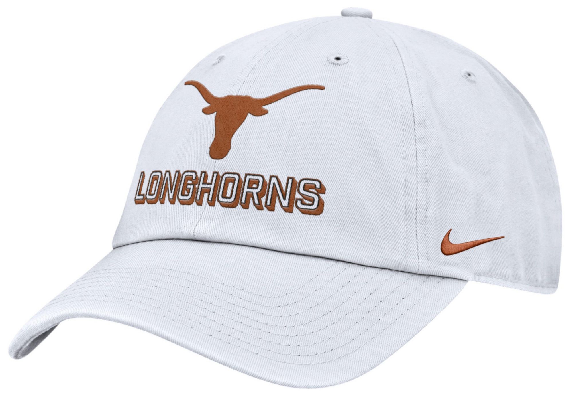 Nike Adult Texas Longhorns White Game Day Club Adjustable Hat product image