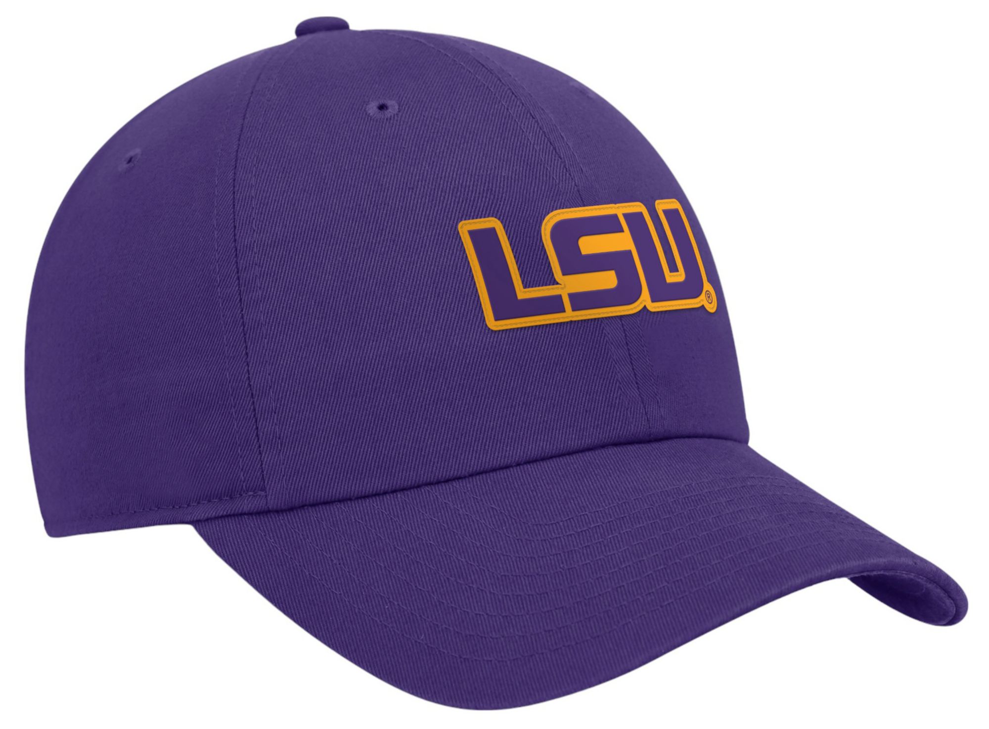 Nike Men's LSU Tigers Purple Club Slouch Adjustable Hat product image