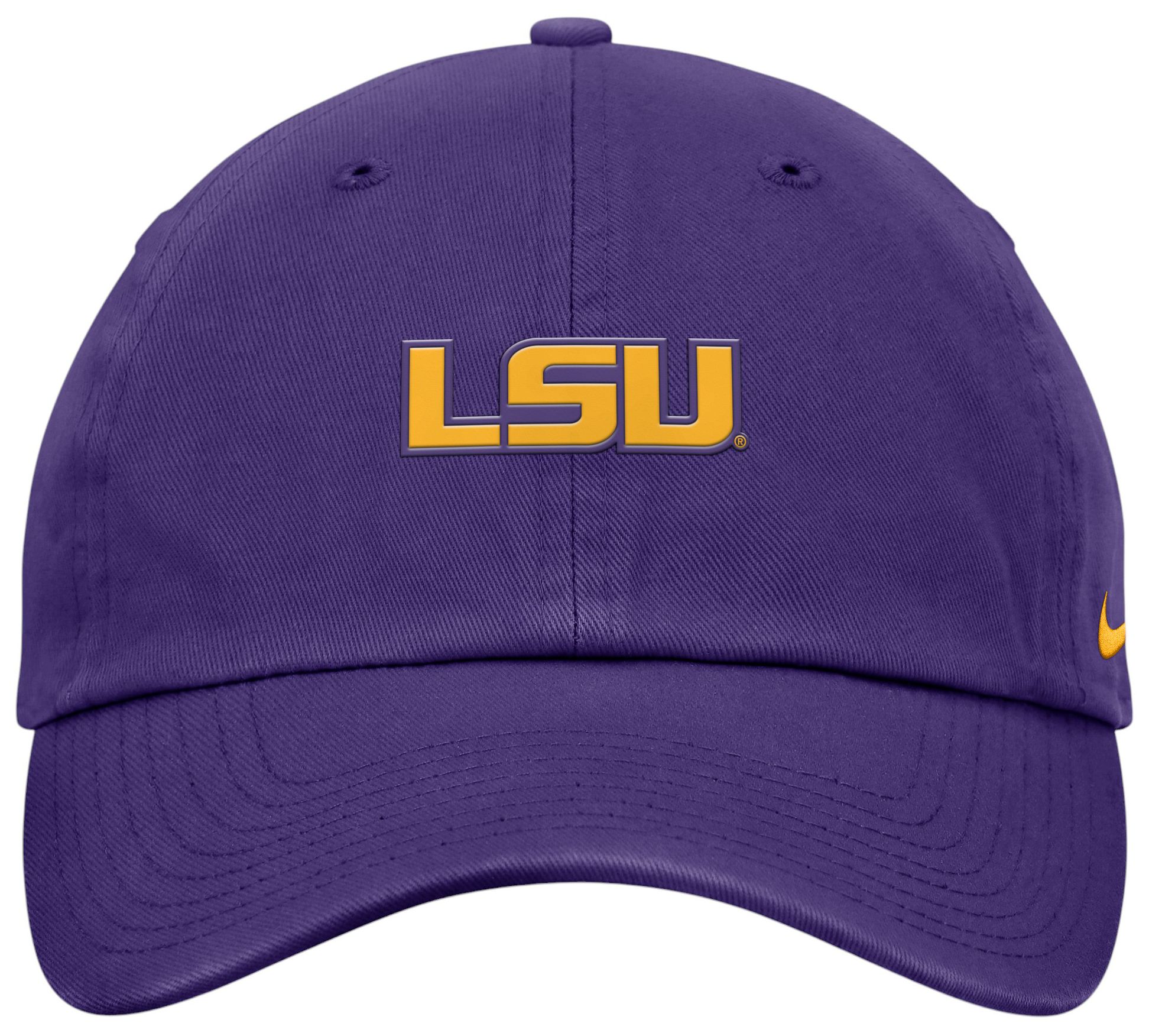 Nike Adult LSU Tigers Court Purple Club Adjustable Hat product image
