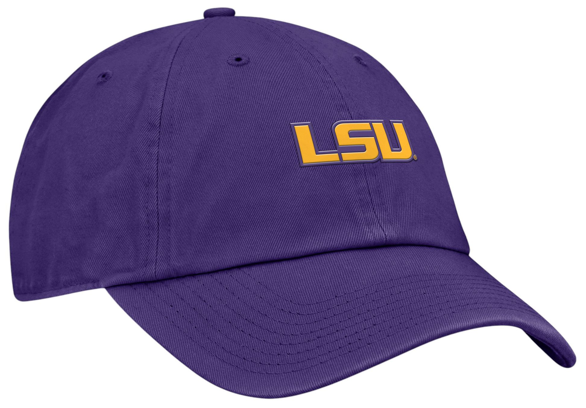 Nike Adult LSU Tigers Court Purple Club Adjustable Hat product image